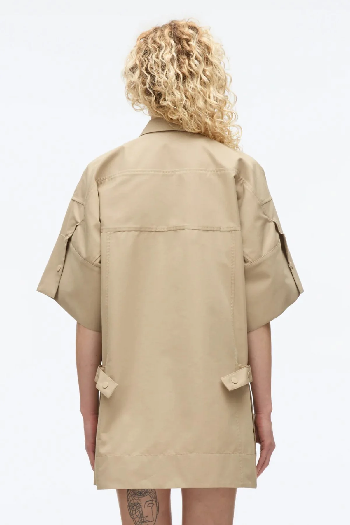 3.1 Phillip Lim Shirt Dress - Khaki - Image 3