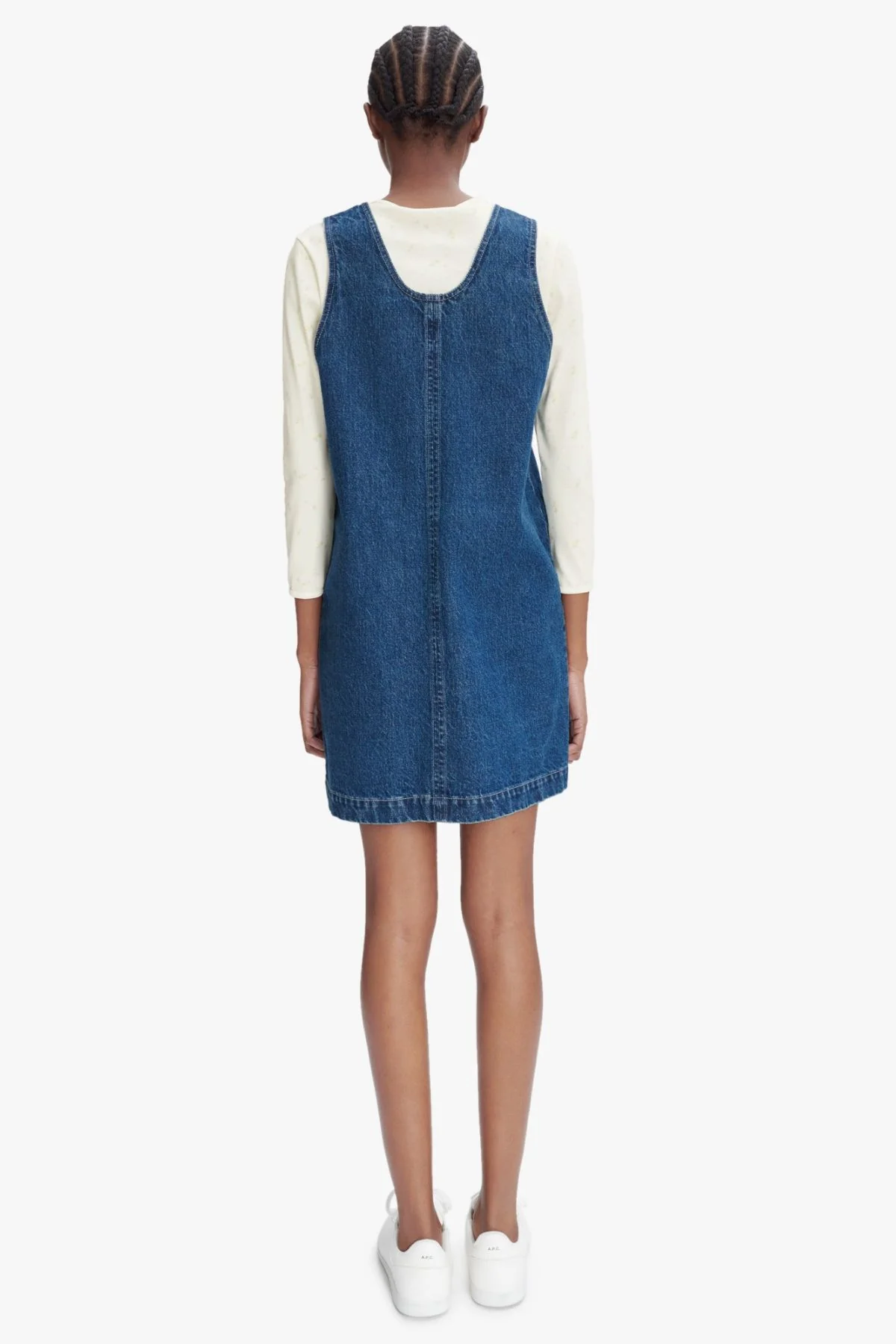 A.P.C. Dominic Dress - Indigo Delave - Image 3
