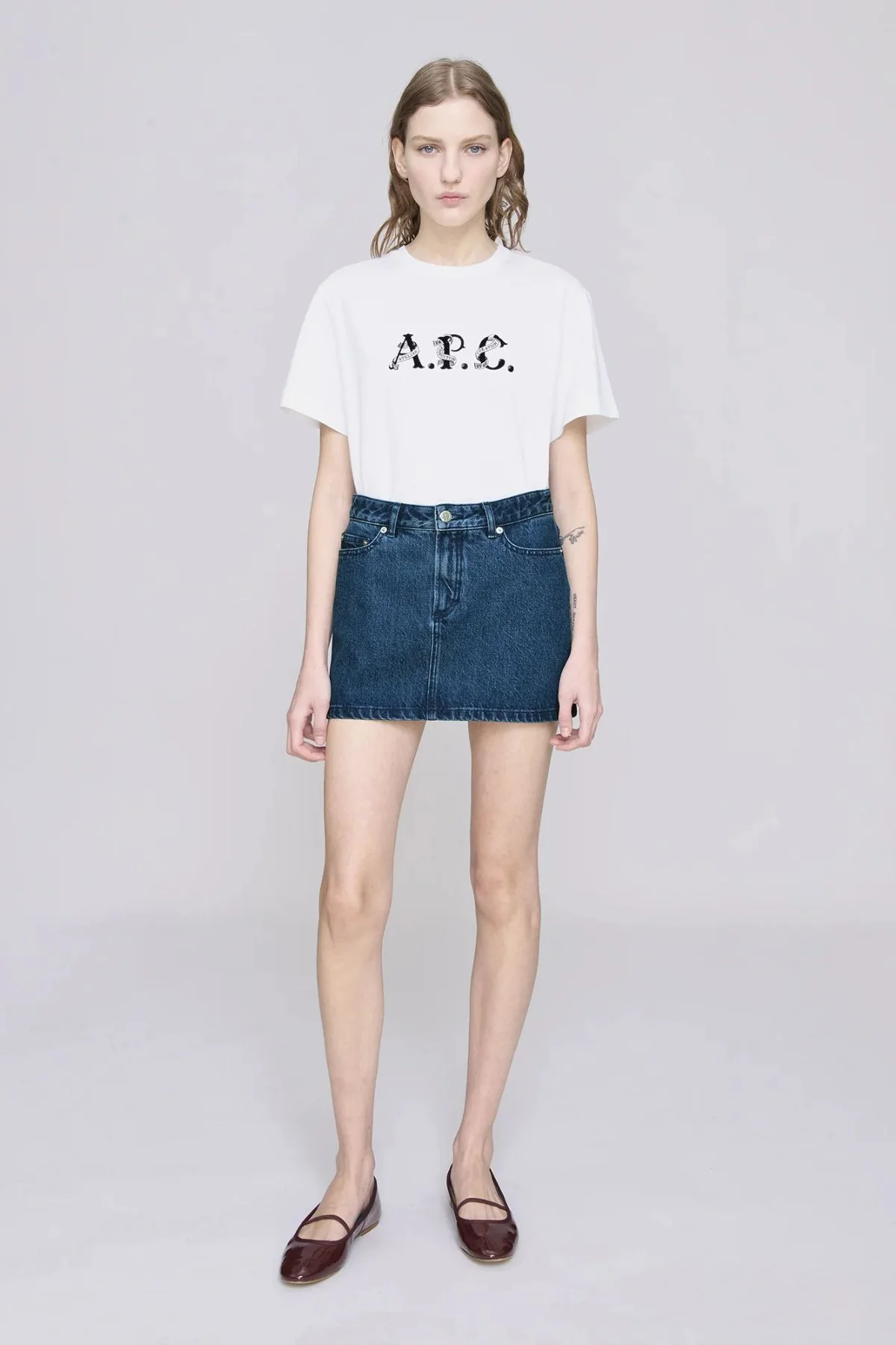 A.P.C. Hugo T-Shirt - White - Image 2