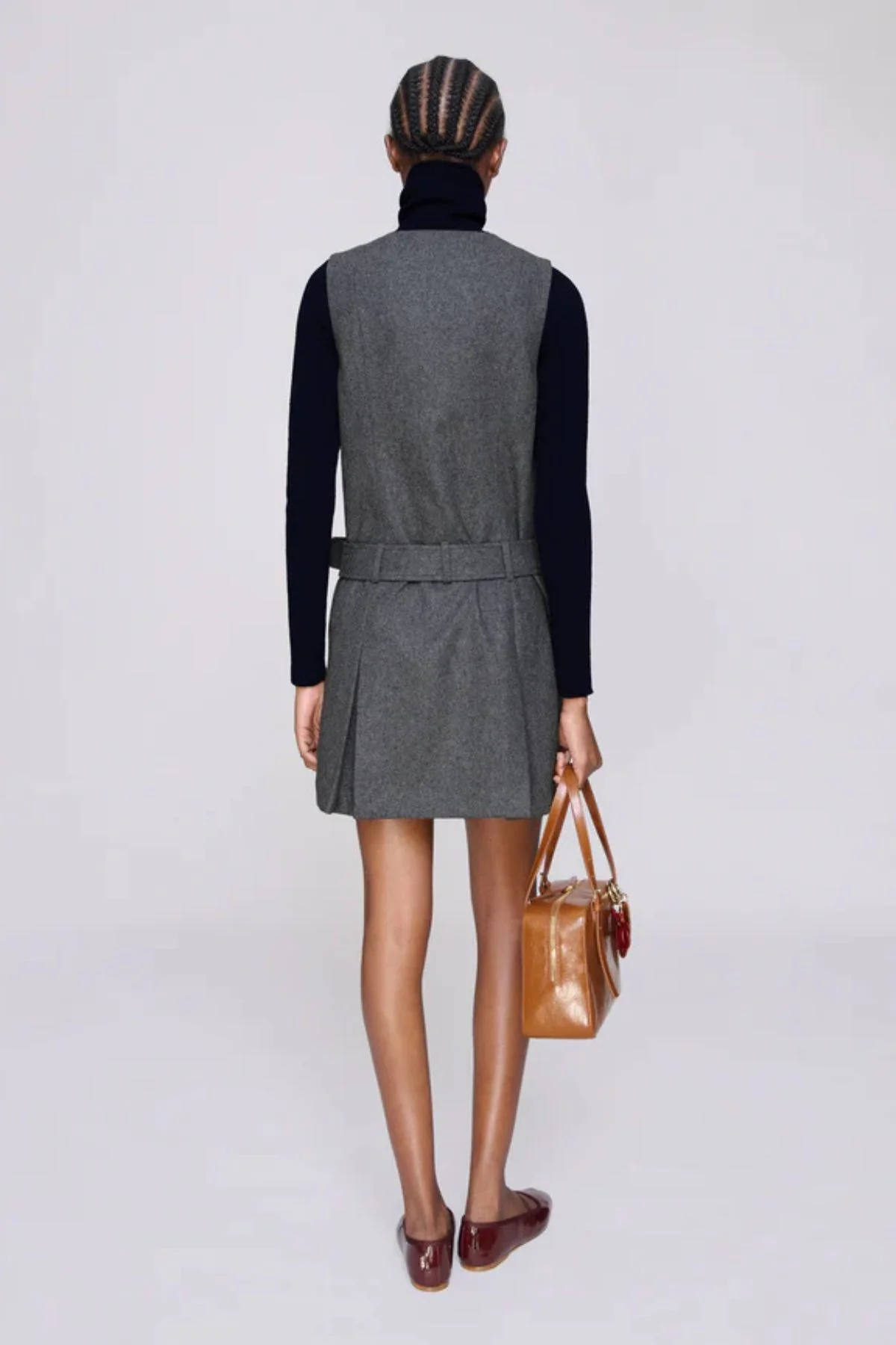 A.P.C. Sandra Dress - Heather Grey - Image 2