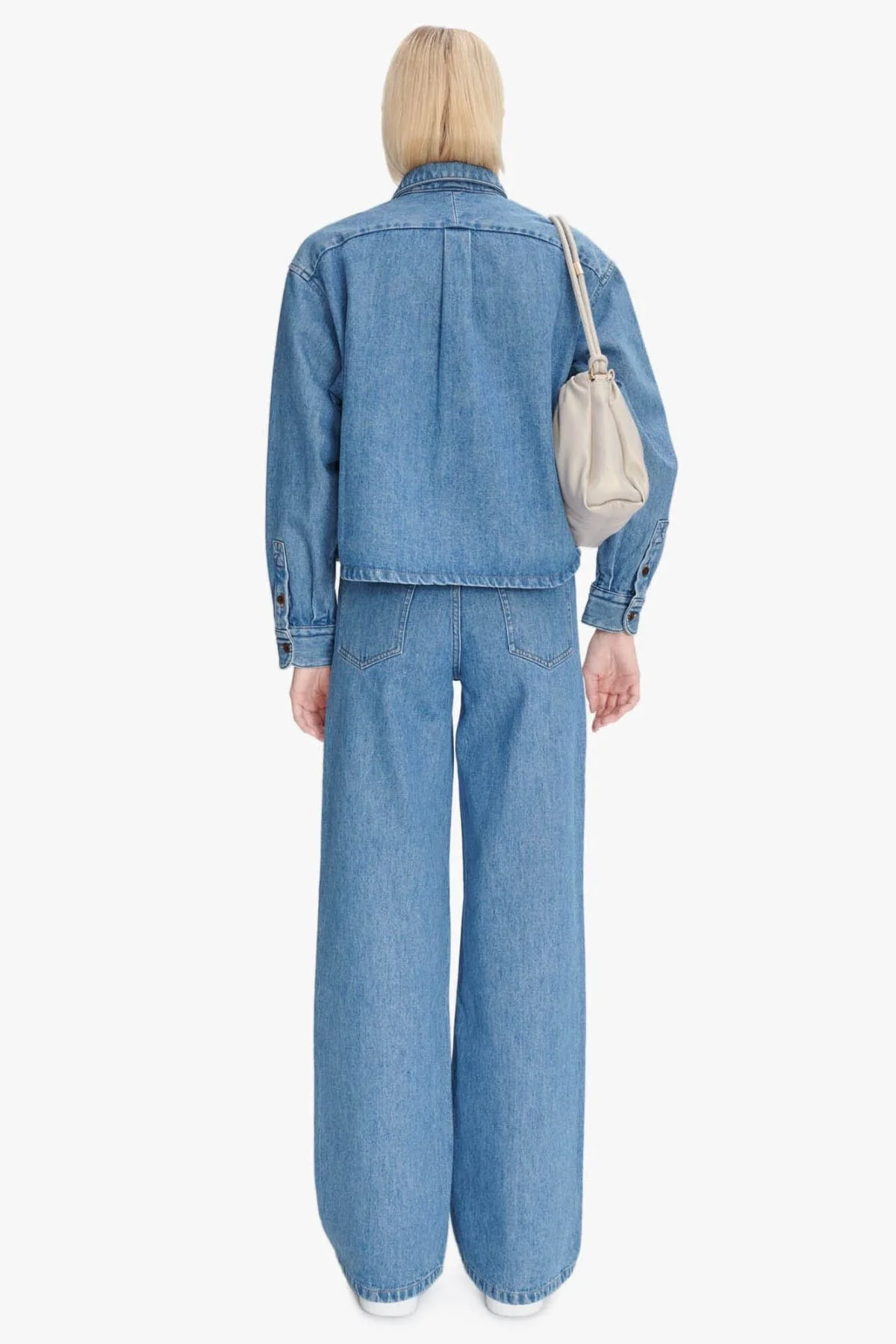 A.P.C. Samantha Denim Shirt - Indigo Delave - Image 3