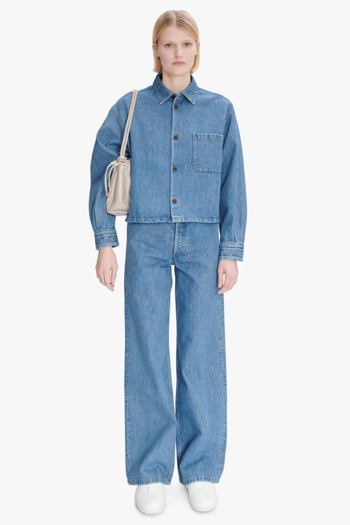 A.P.C. Samantha Denim Shirt - Indigo Delave - Image 4