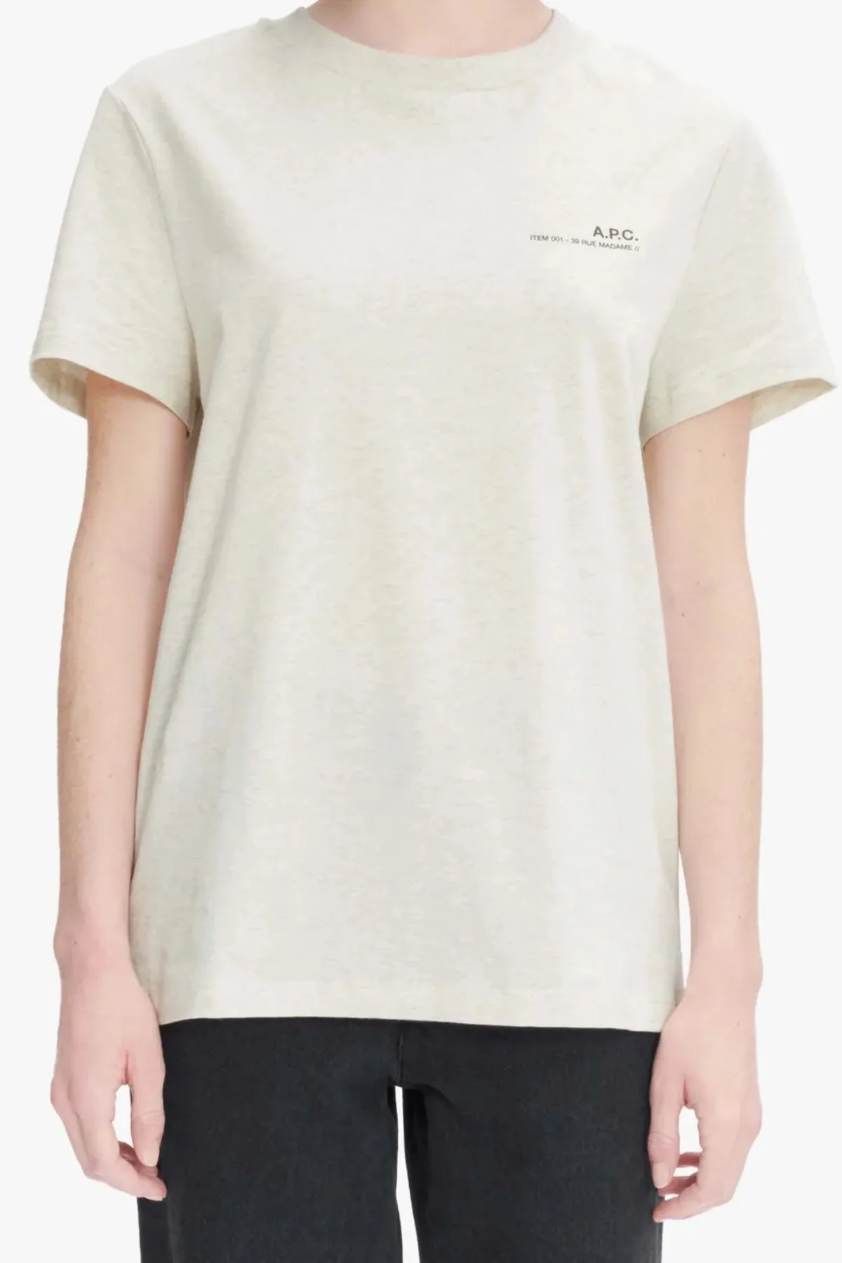 A.P.C. Standard T-Shirt - Ecru - Image 4