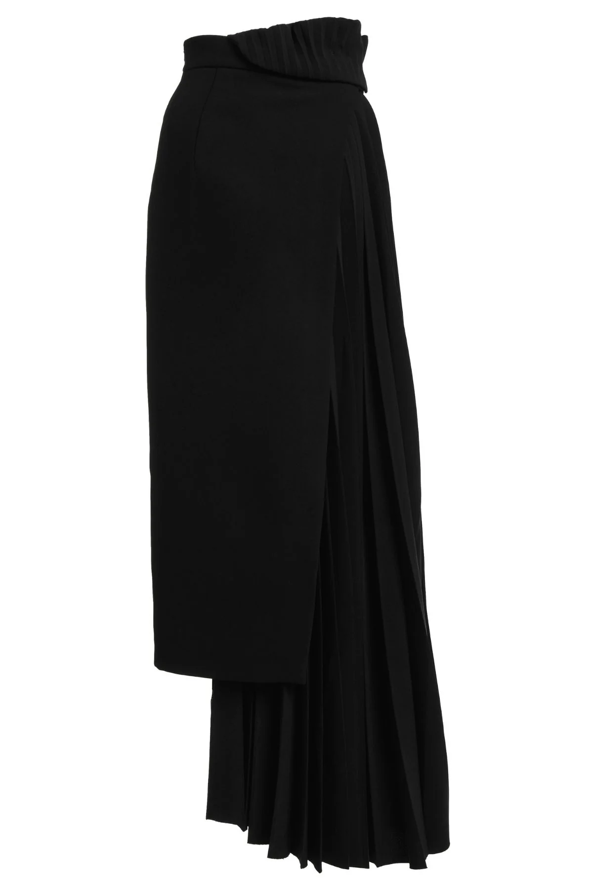 A.W.A.K.E. Mode Skirt with Pleated Insert - Black - Image 4