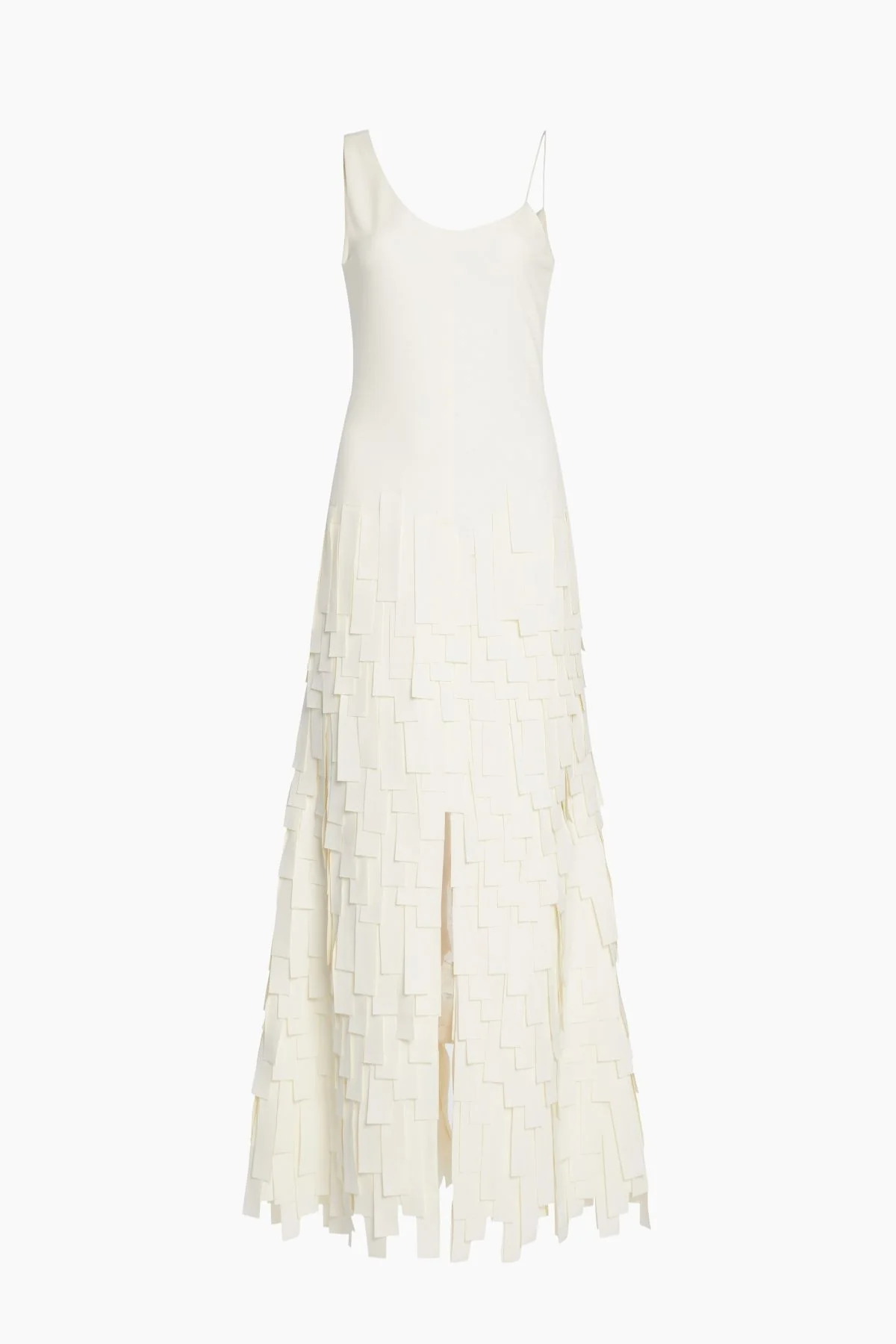 A.W.A.K.E. Mode Multi Rectangle Maxi Dress - Ivory