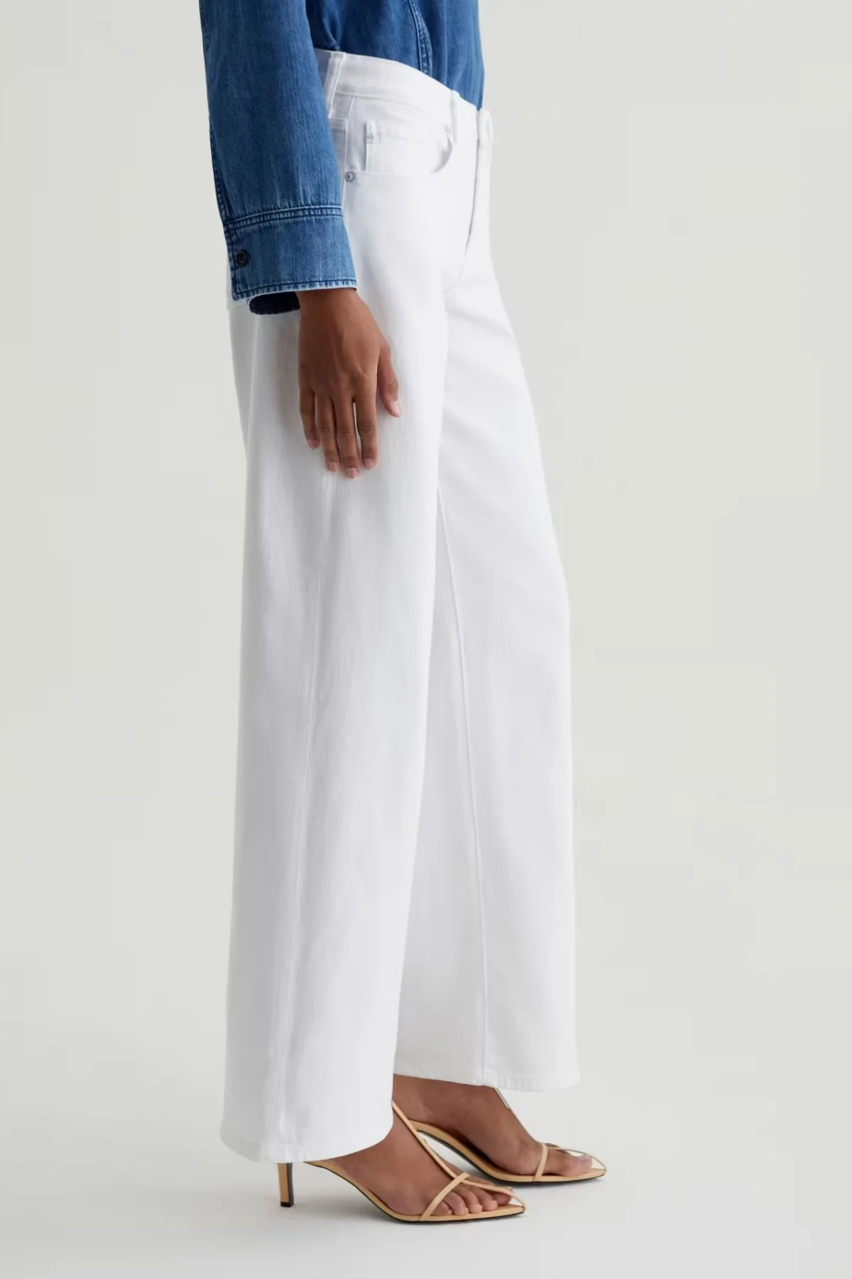 AG Denim Adria - Gallery White - Image 3