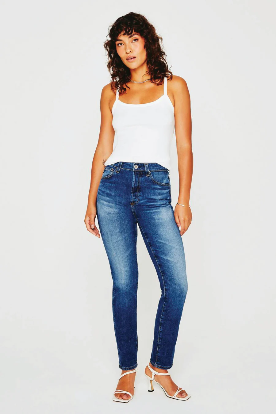 AG Denim The Alexxis Slim Jean - Valley Road - Image 2