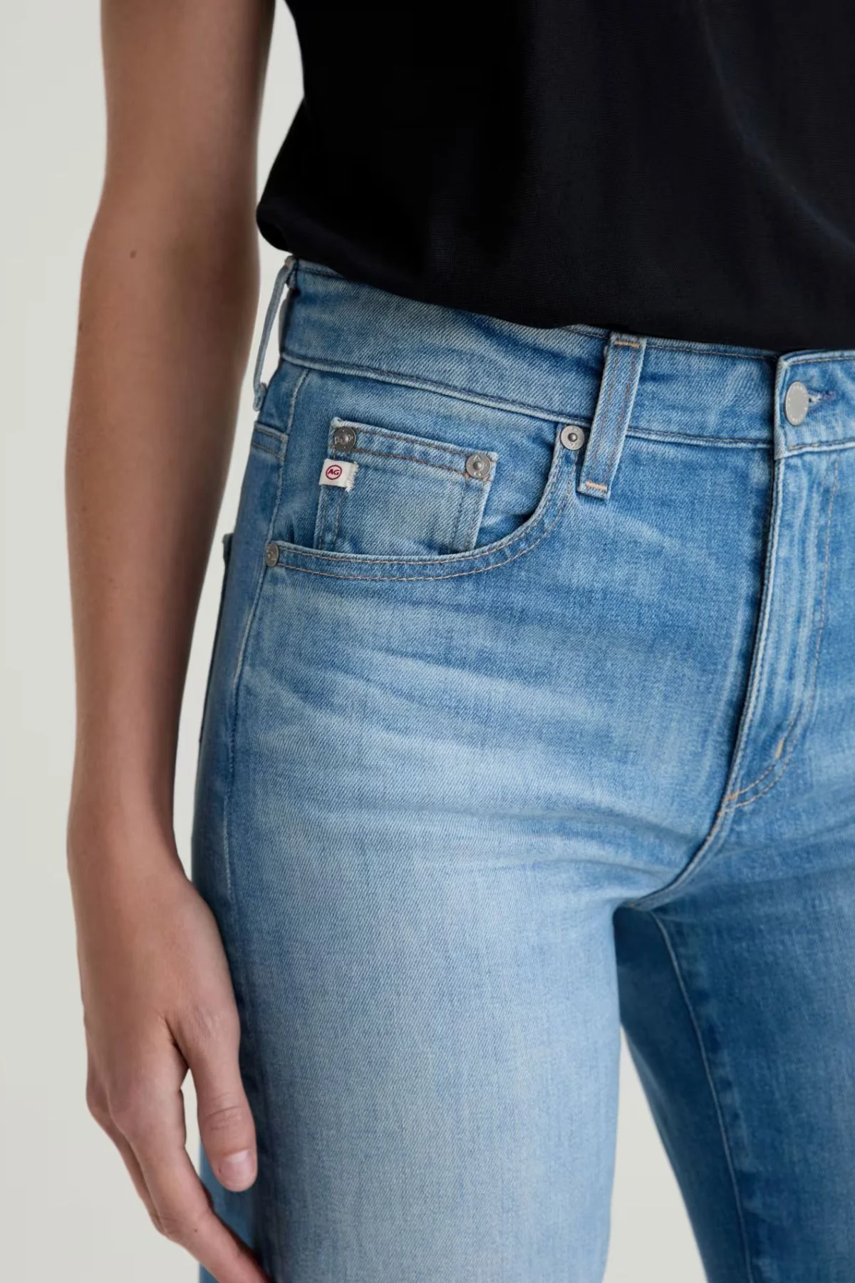 AG Denim Saige Wide Leg - 18 Yrs Bisou - Image 5