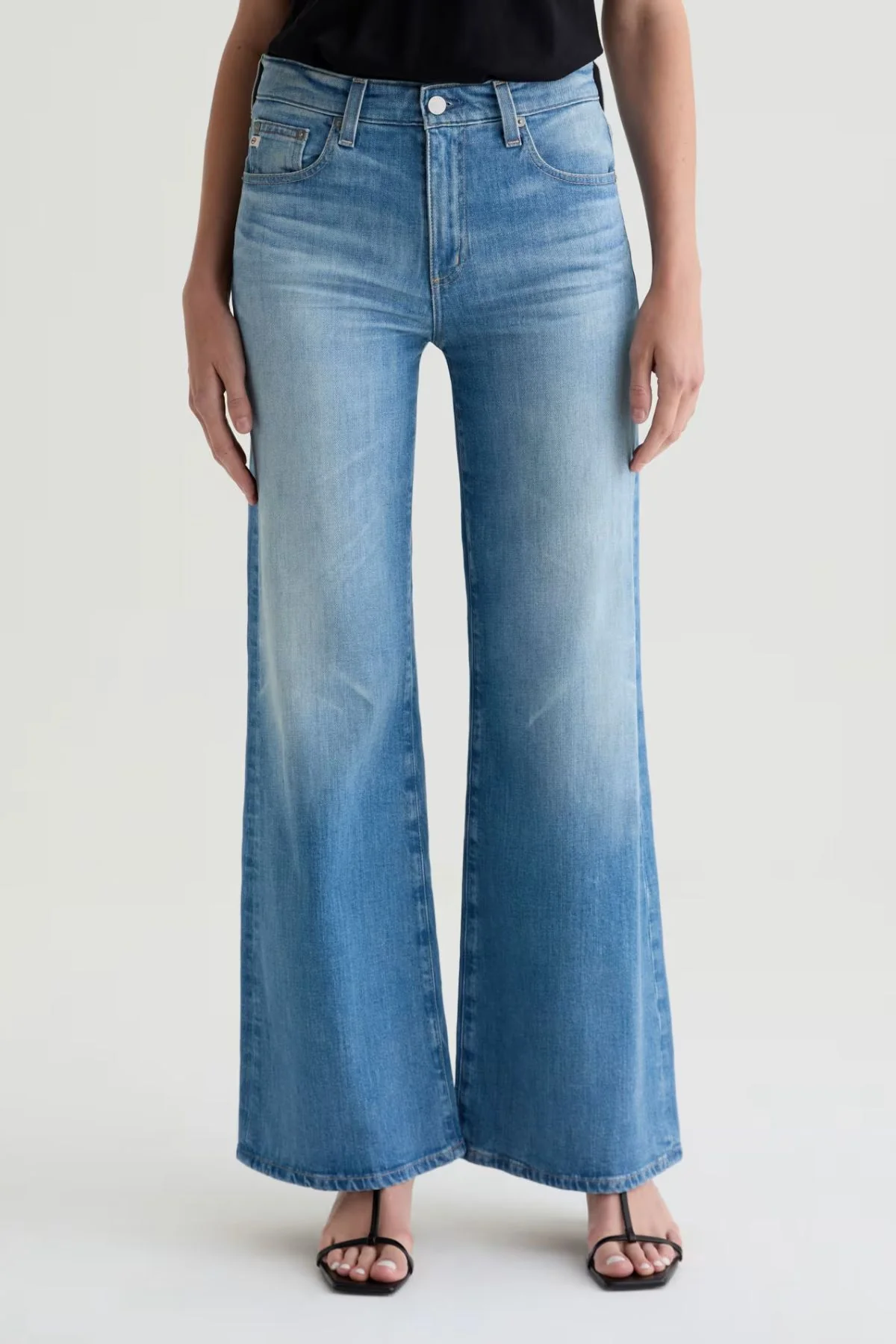 AG Denim Saige Wide Leg - 18 Yrs Bisou - Image 6
