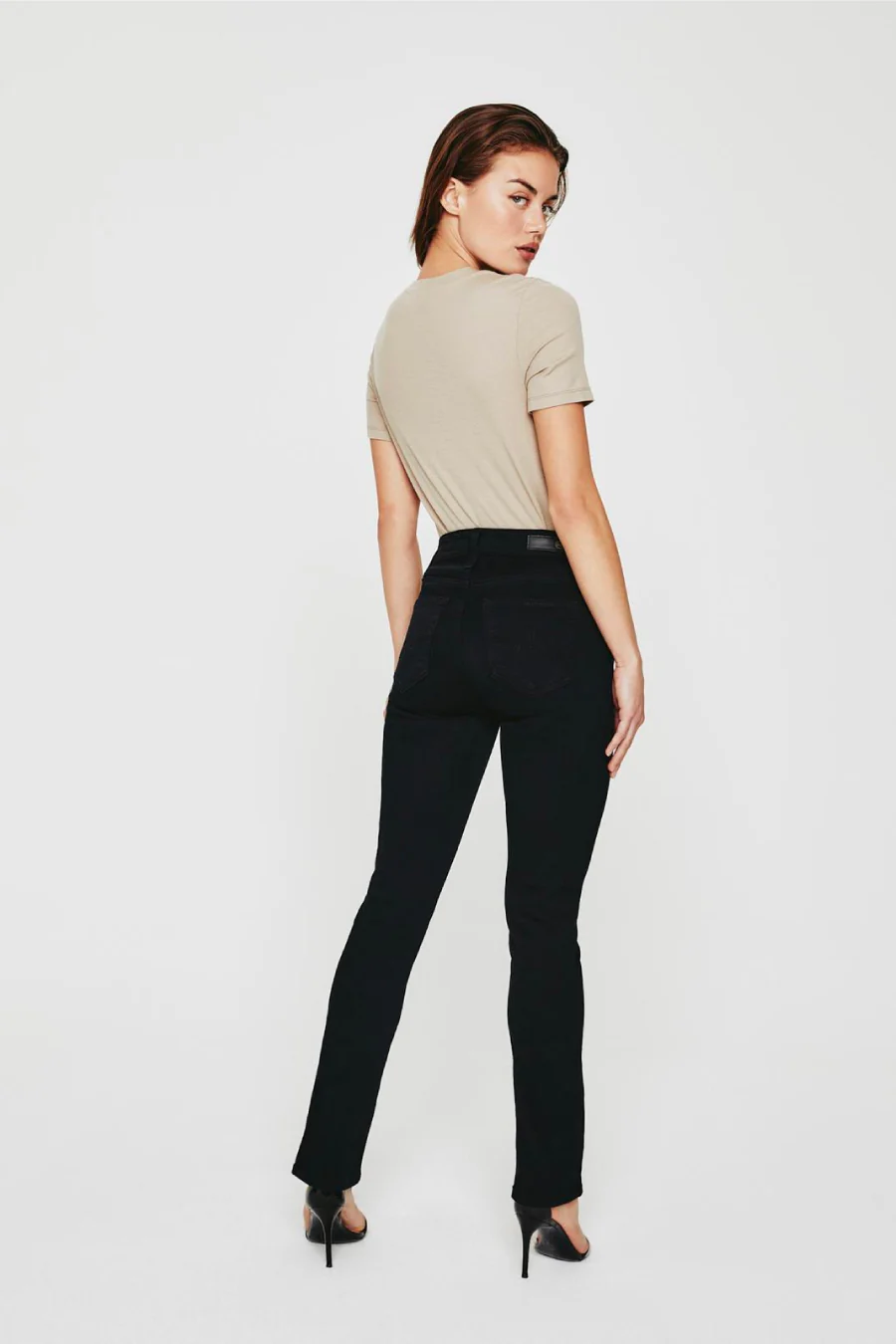 AG Denim The Mari - Opulent Black - Image 3