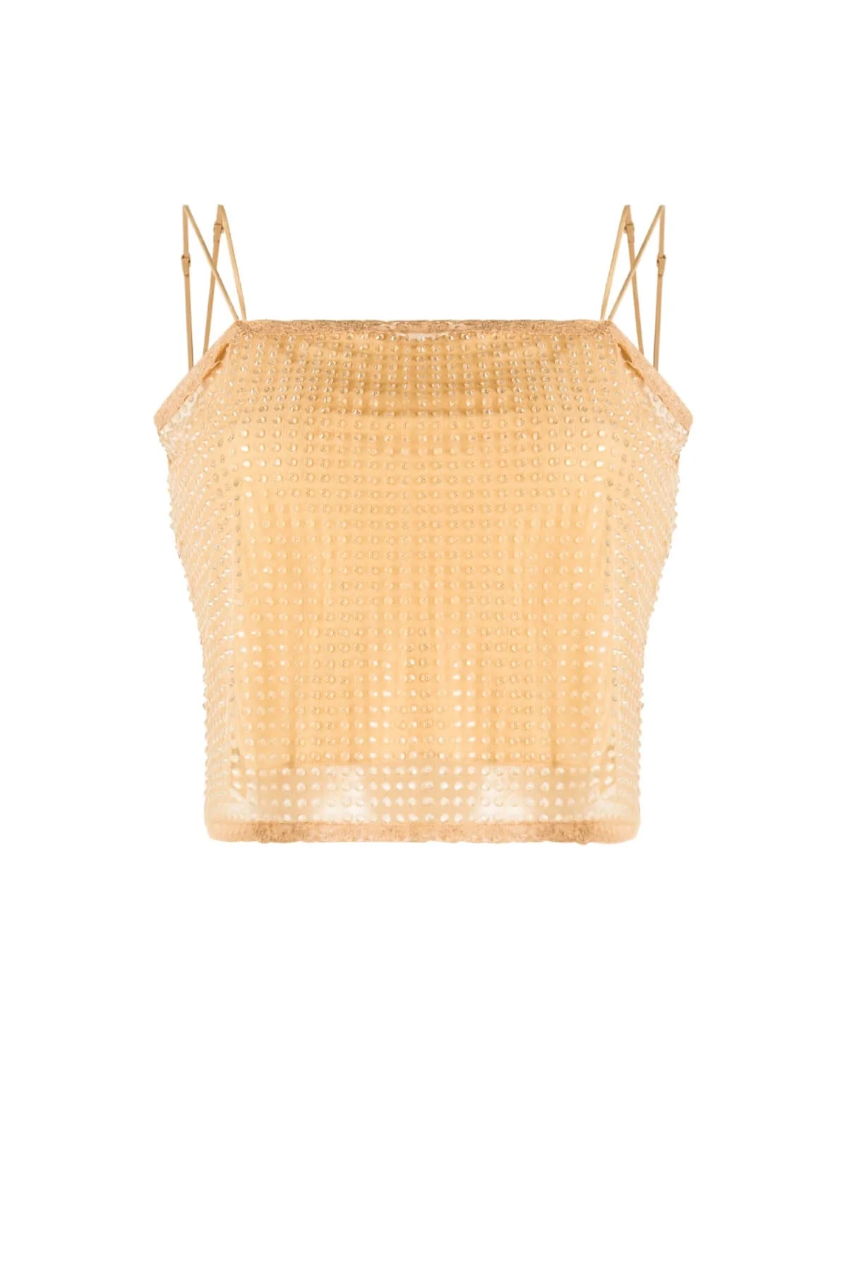 Alexander Wang Clear Hotfix Camisole - Ginger