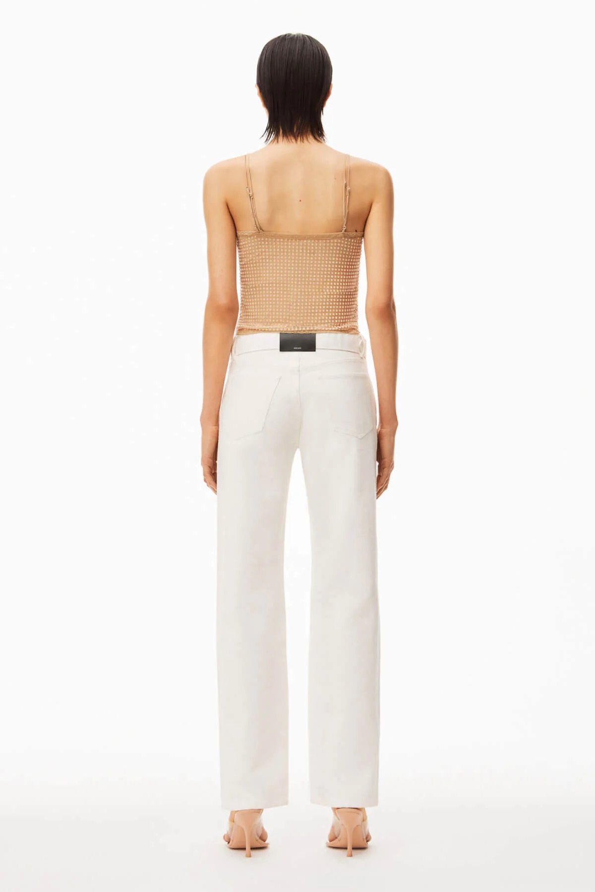 Alexander Wang Clear Hotfix Camisole - Ginger - Image 3