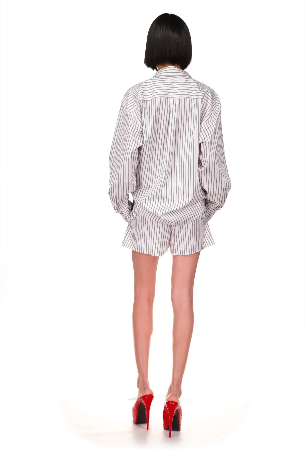alexanderwang.t Classic Boxer Short - White/ Black - Image 3