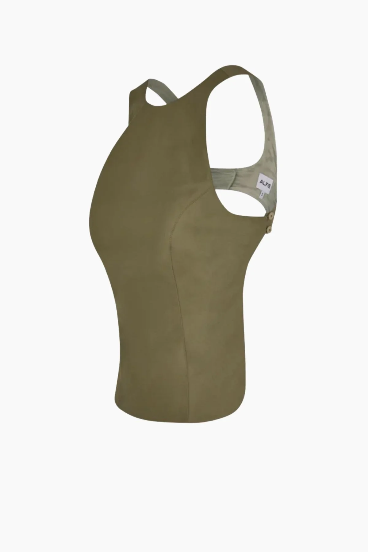 ALFIE Backless Top - Khaki