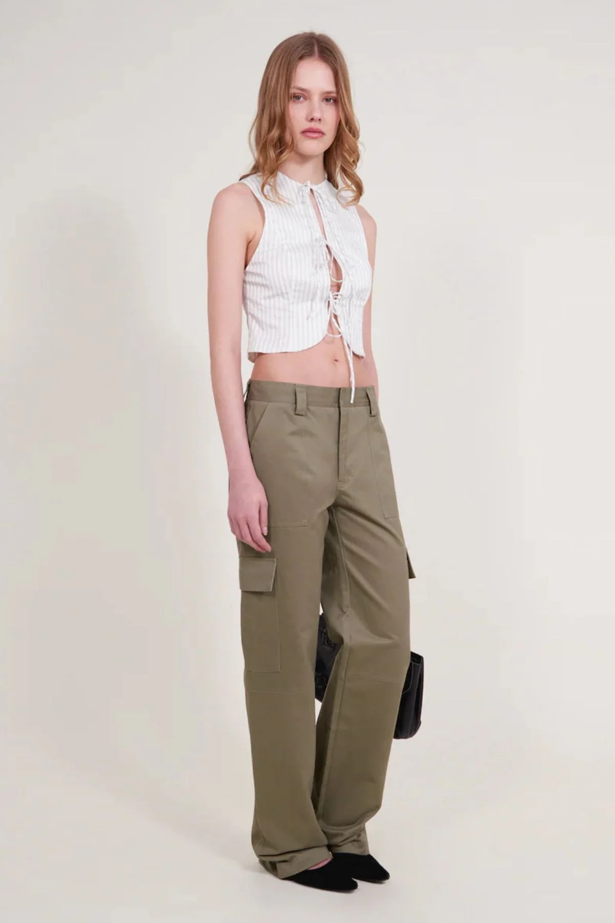 ALFIE Cargo Pant - Khaki - Image 2