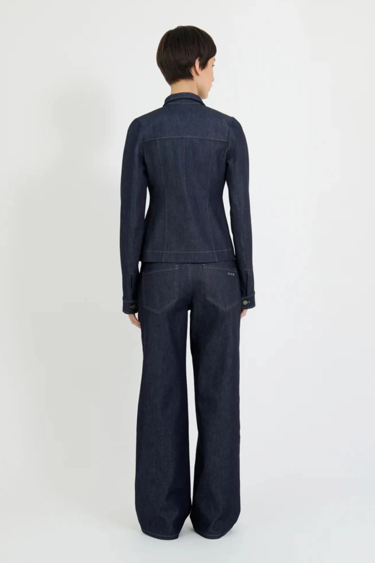 ALFIE Eve Jacket - Dark Blue - Image 4