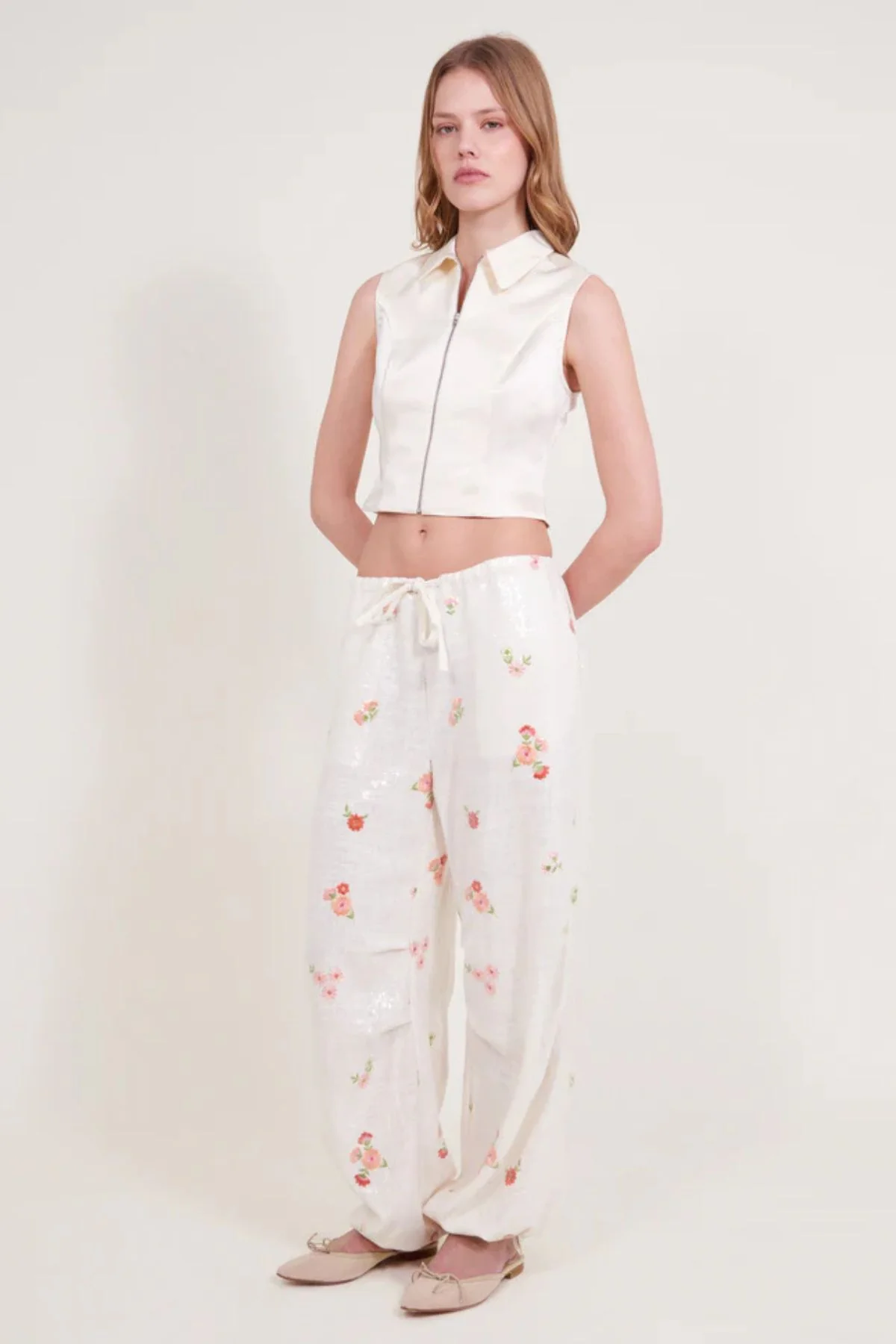 ALFIE Grace Pant - Sequin Floral - Image 2