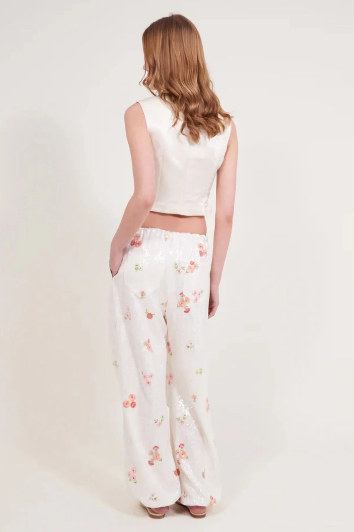 ALFIE Grace Pant - Sequin Floral - Image 3
