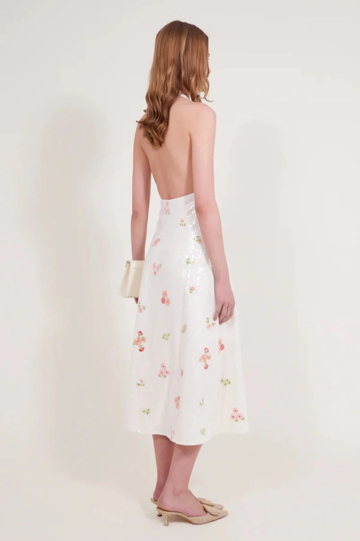 ALFIE Lilly Dress - Ecru - Image 3