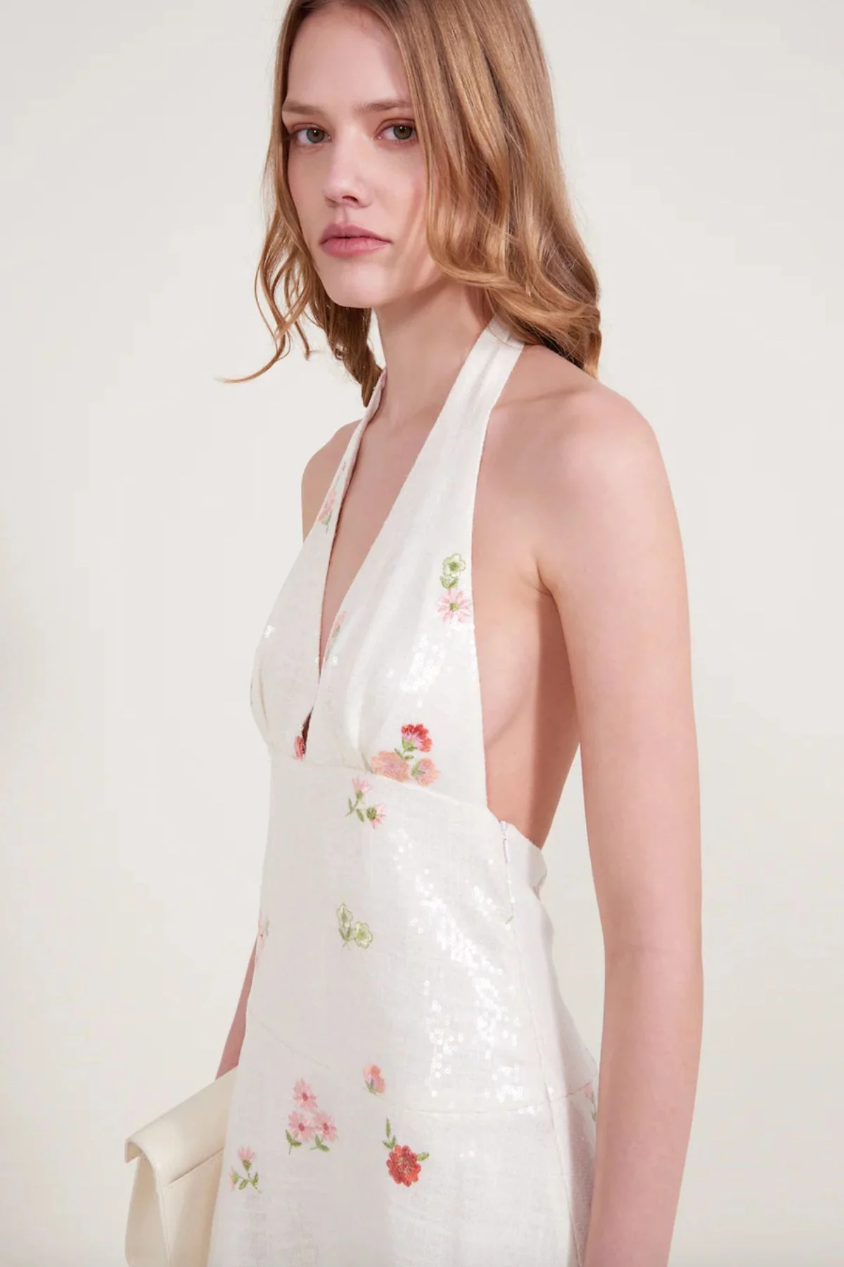ALFIE Lilly Dress - Ecru - Image 4