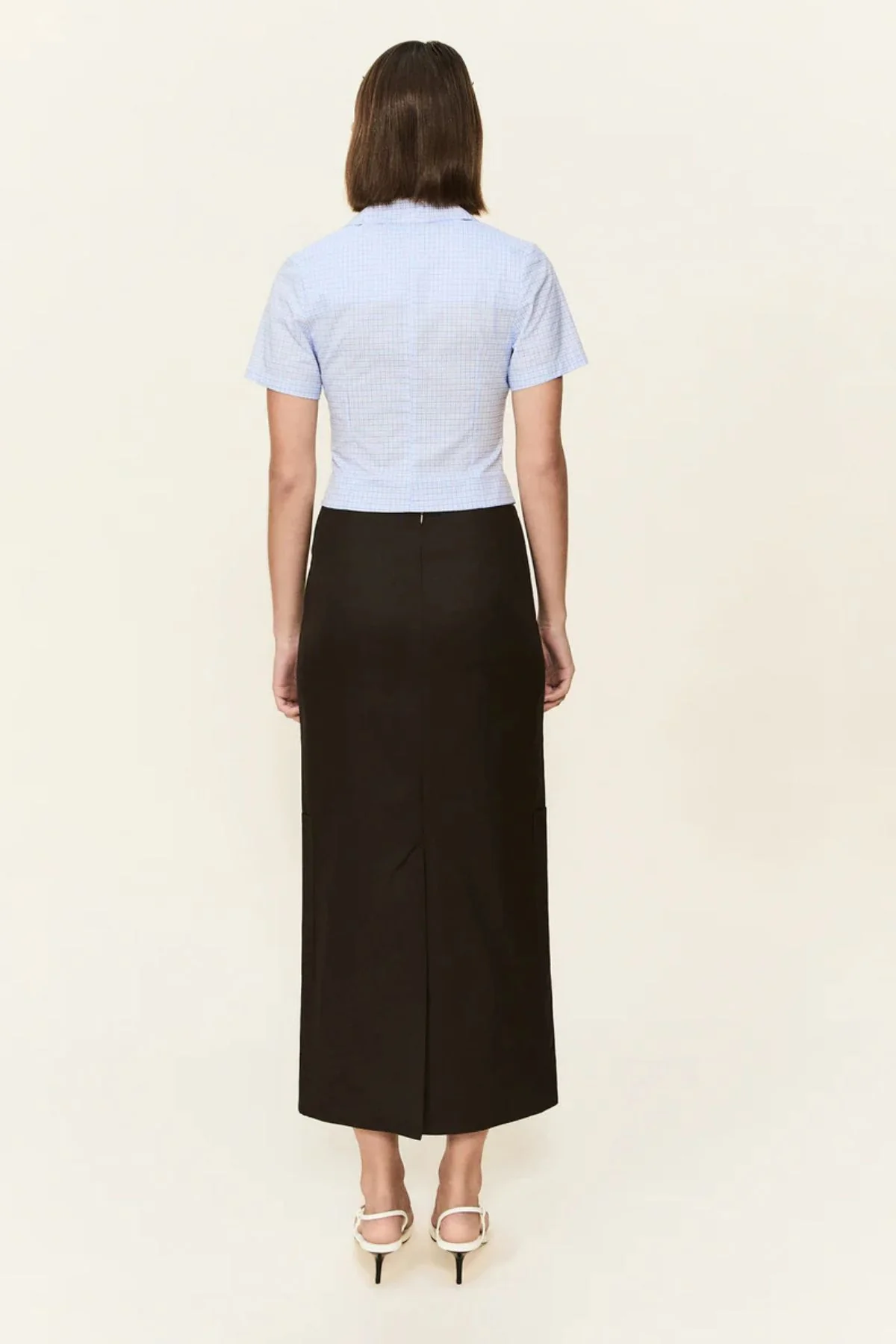 ALFIE Valletta Skirt - Chocolate - Image 3