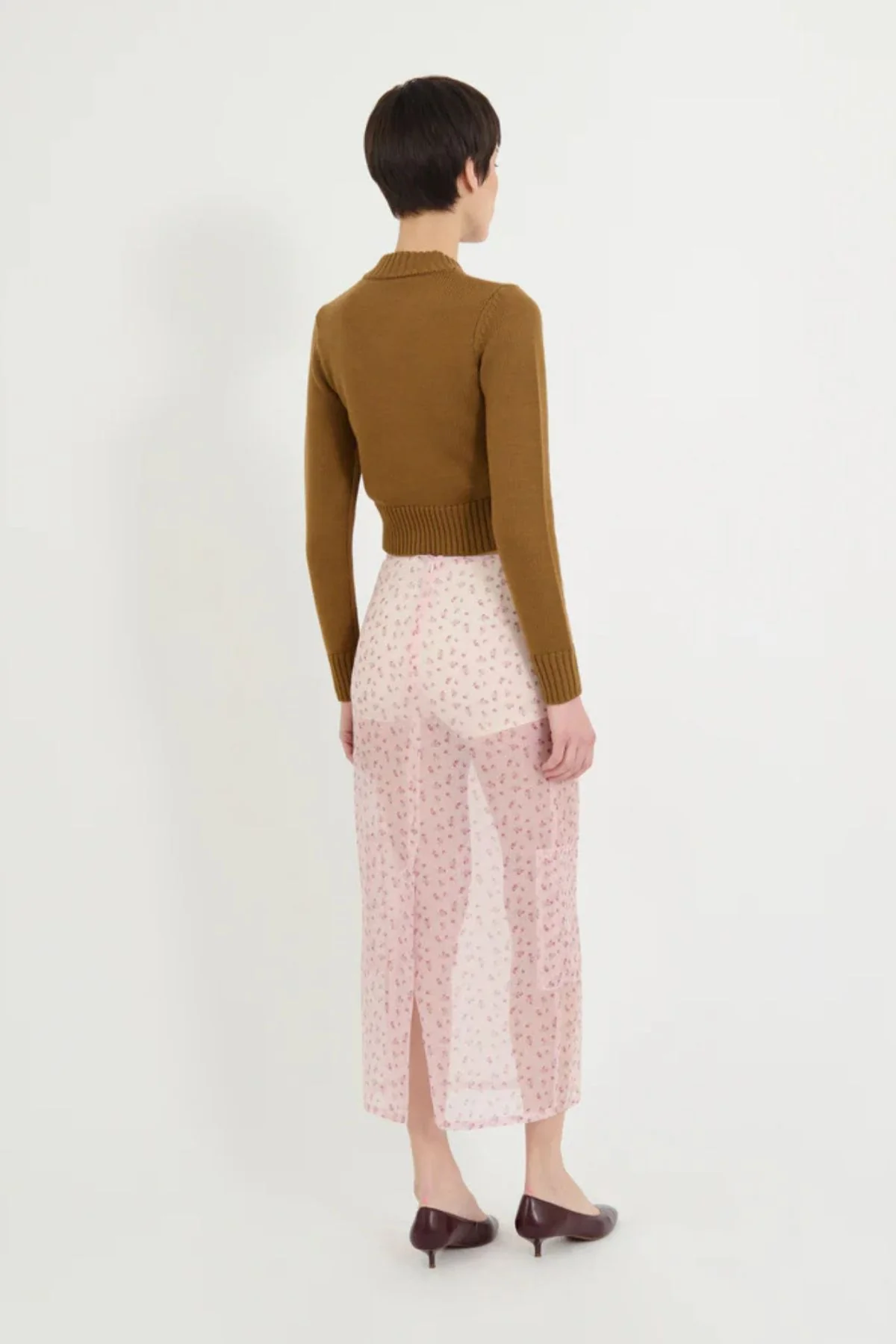 ALFIE Valletta Skirt - Rose Print - Image 4