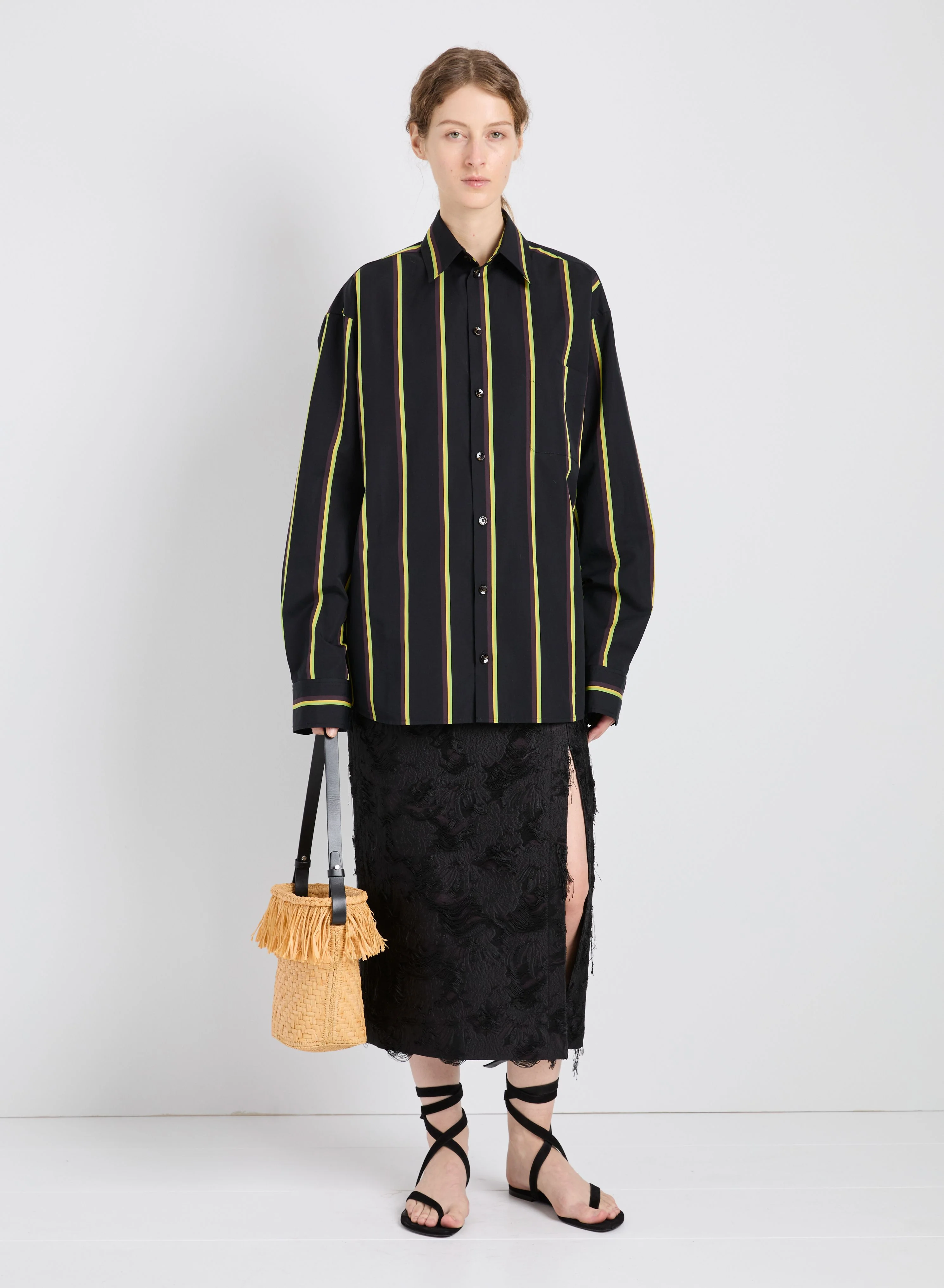 Proenza Schouler Alia Top - Black Multi - Image 2