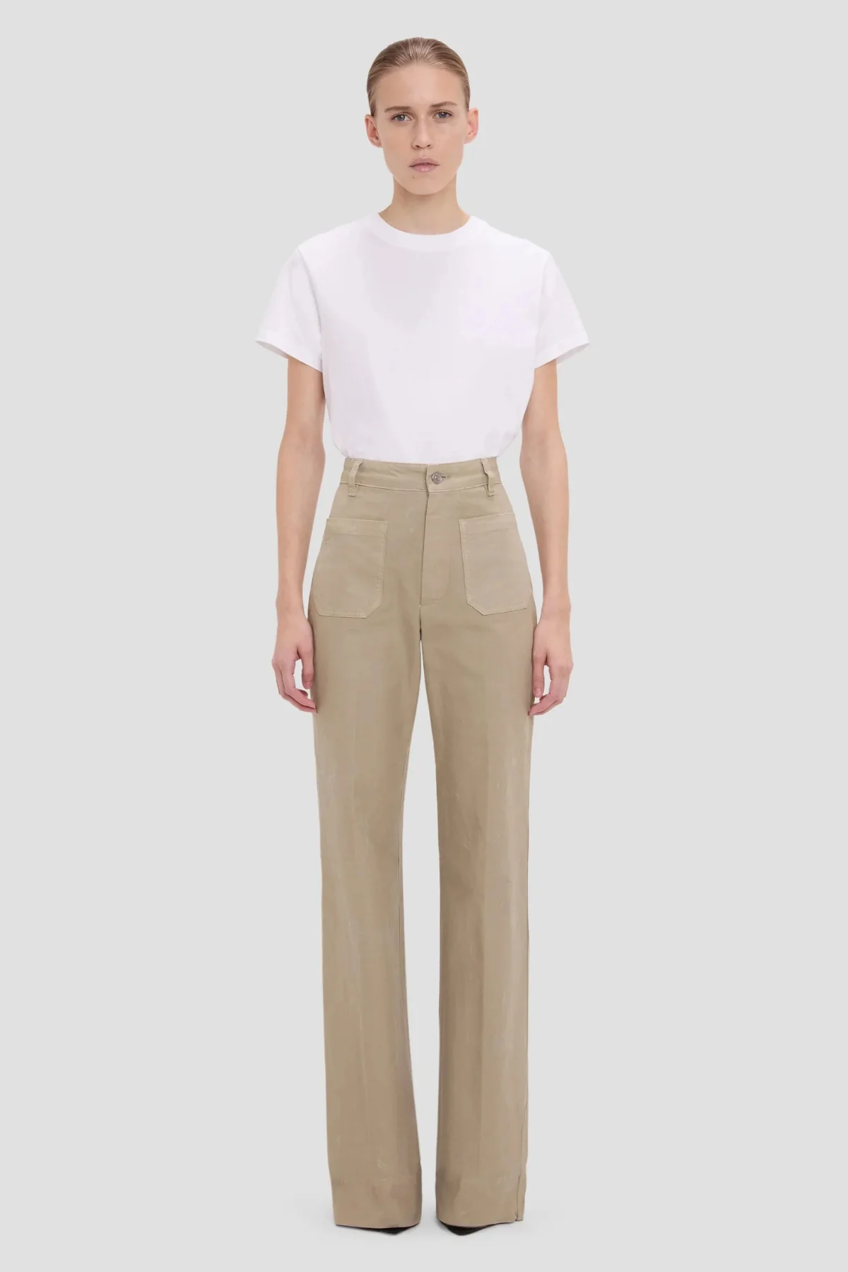 Victoria Beckham Alina Jean - Stone Grey - Image 2