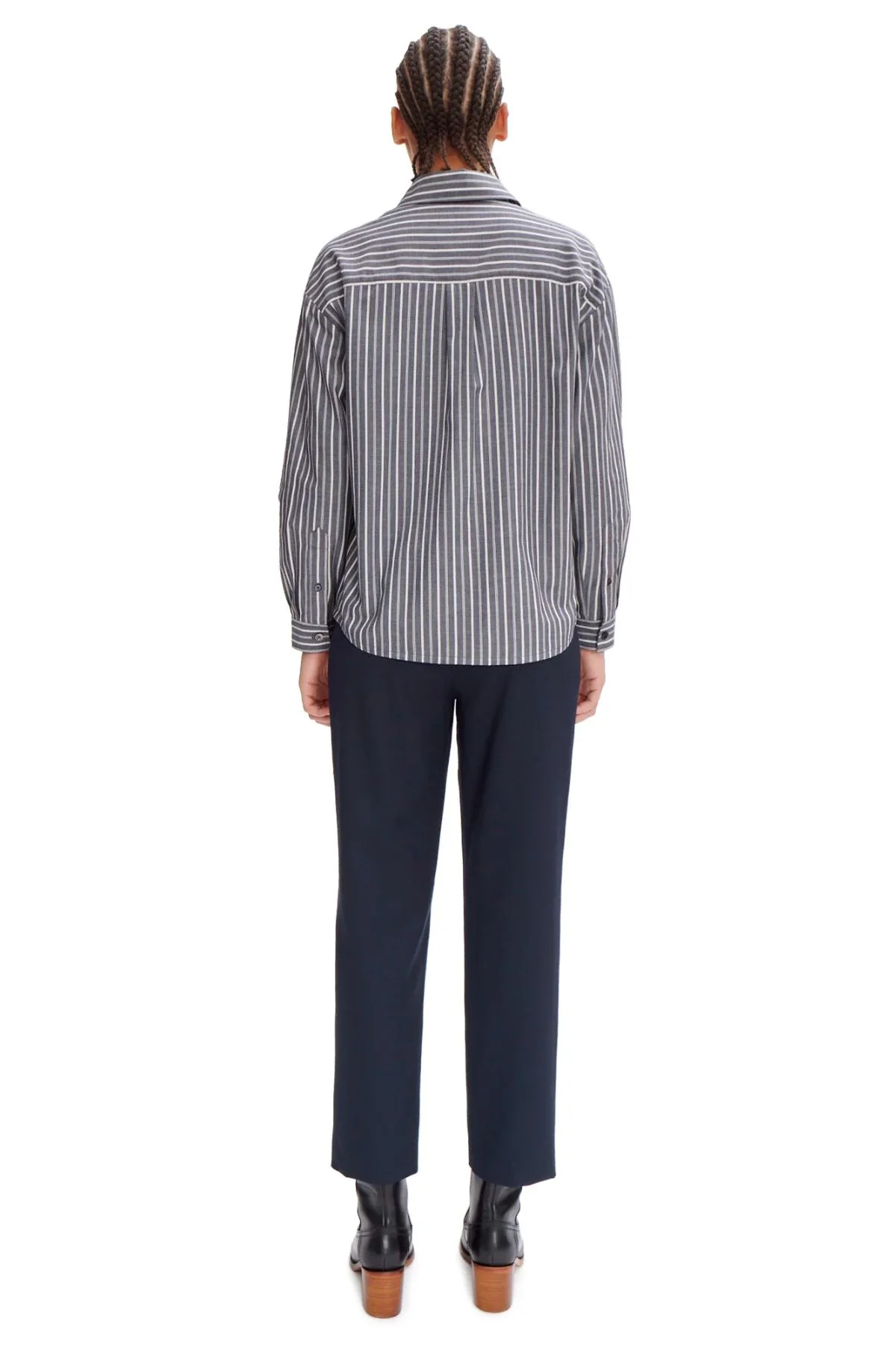 A.P.C. Boyfriend Shirt - Blue - Image 3