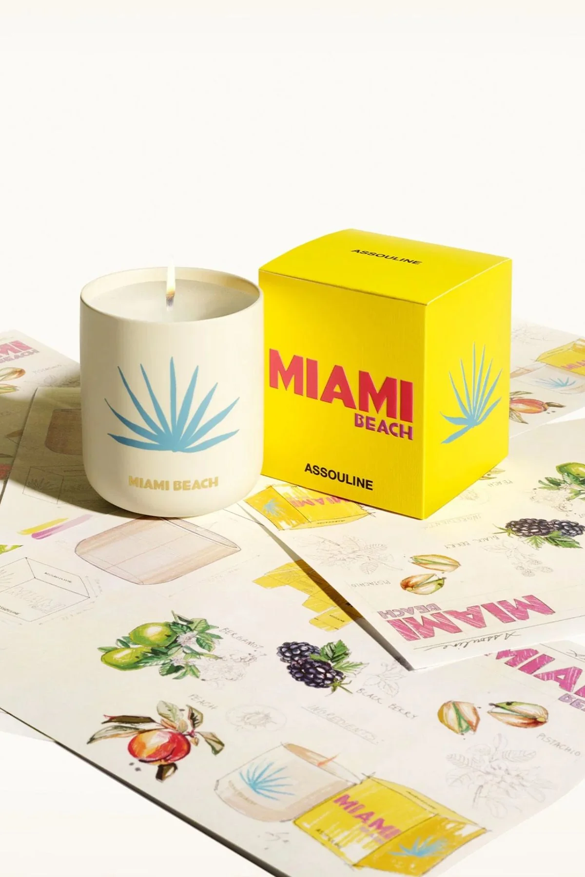Assouline Miami Beach Candle - Image 3