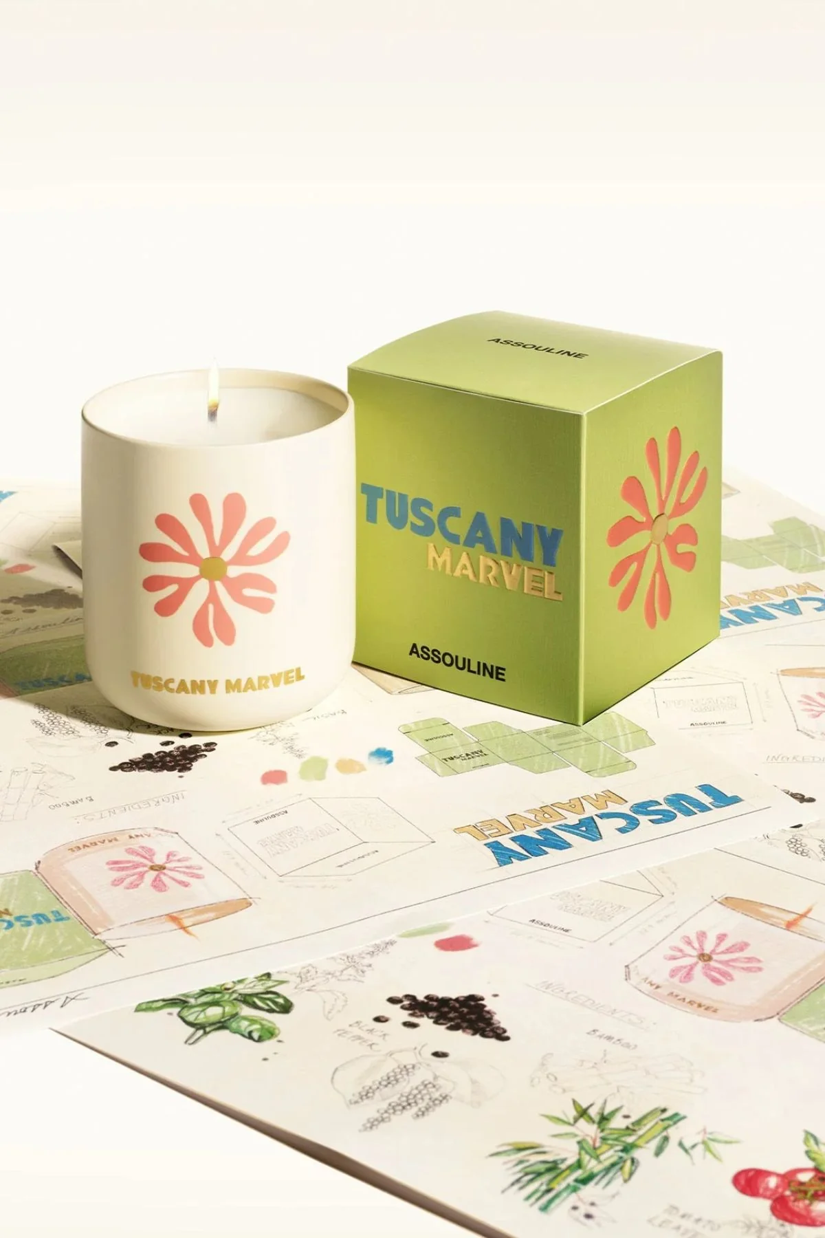 Assouline Tuscany Marvel Candle - Image 3