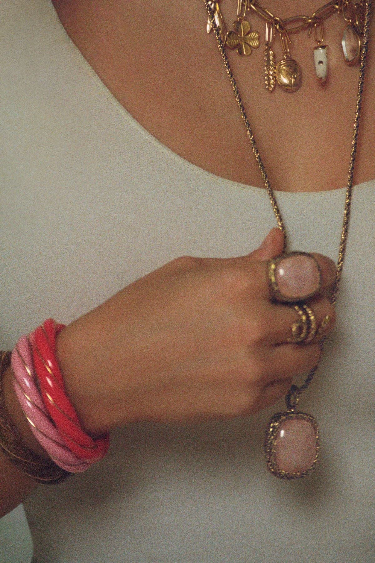 Aurelie Bidermann Clover Charm - Image 2