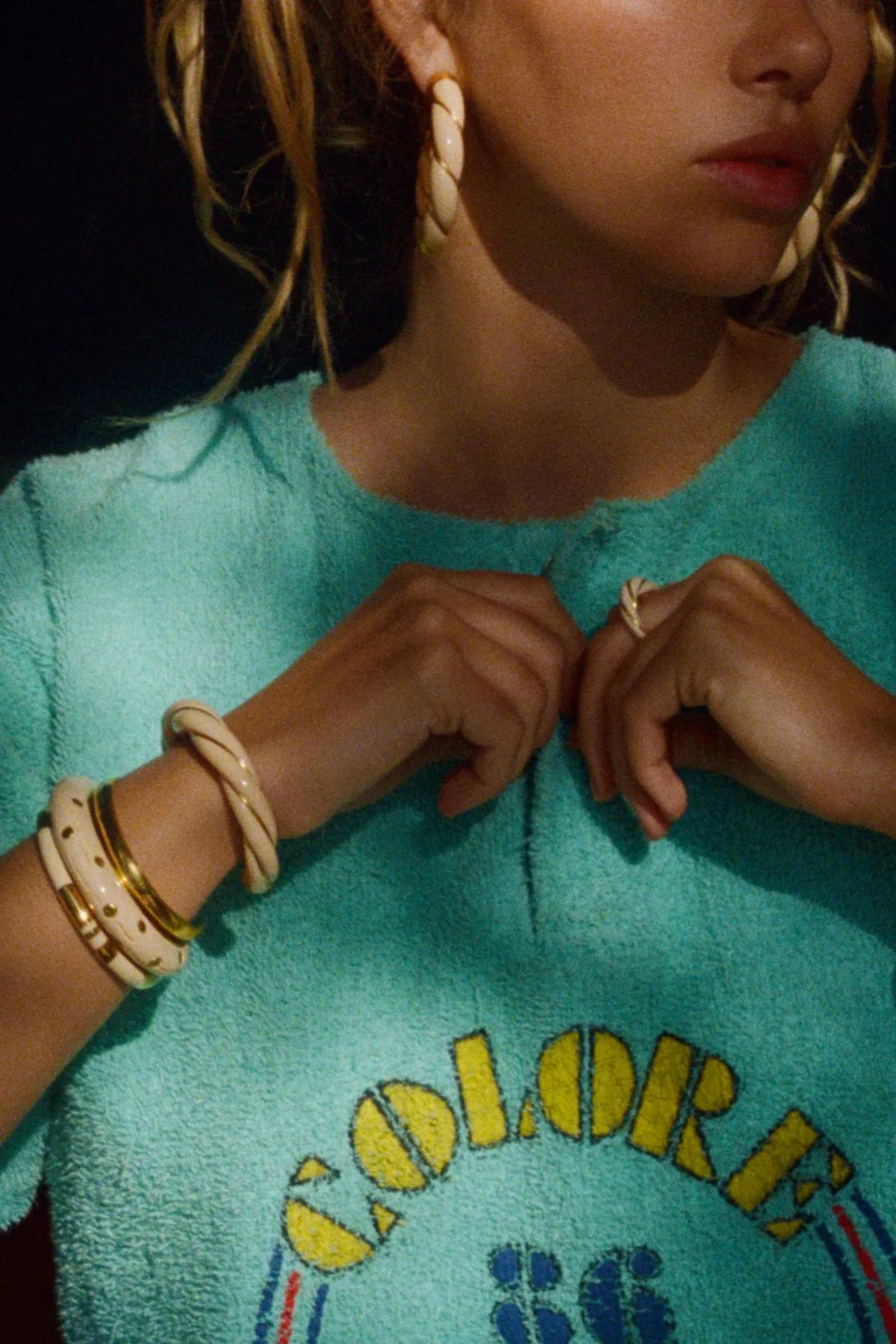 Aurelie Bidermann Diana Bracelet - Ivory - Image 3