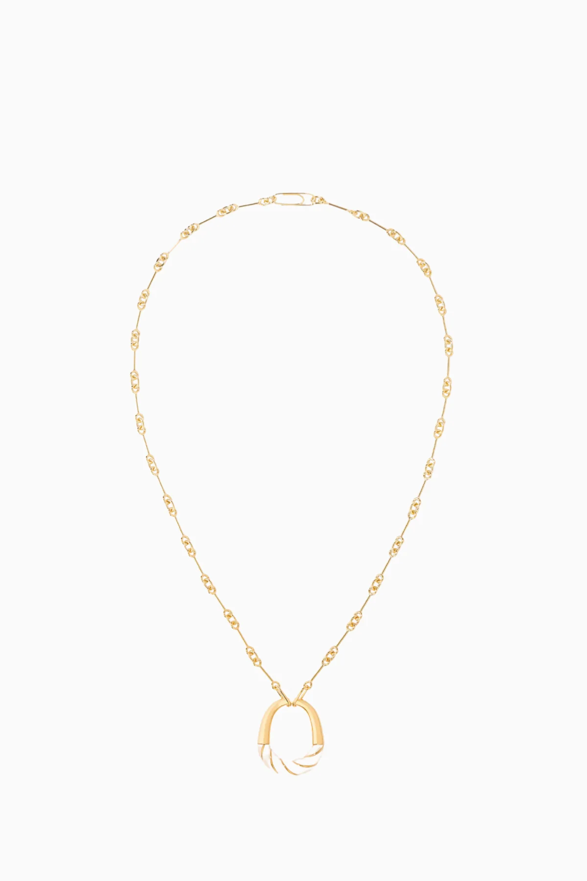 Aurelie Bidermann Diana Long Necklace - Ivory