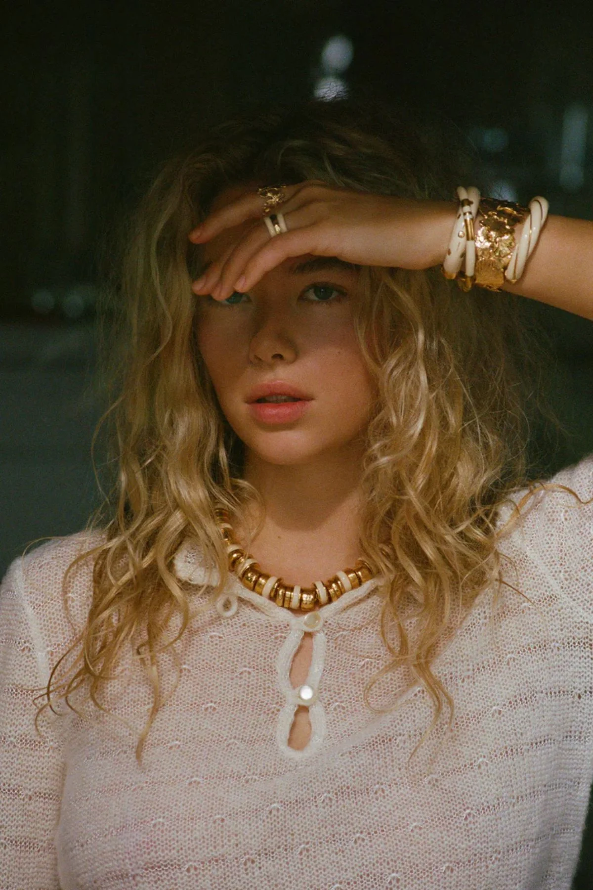 Aurelie Bidermann Positano Bracelet - Ivory - Image 2