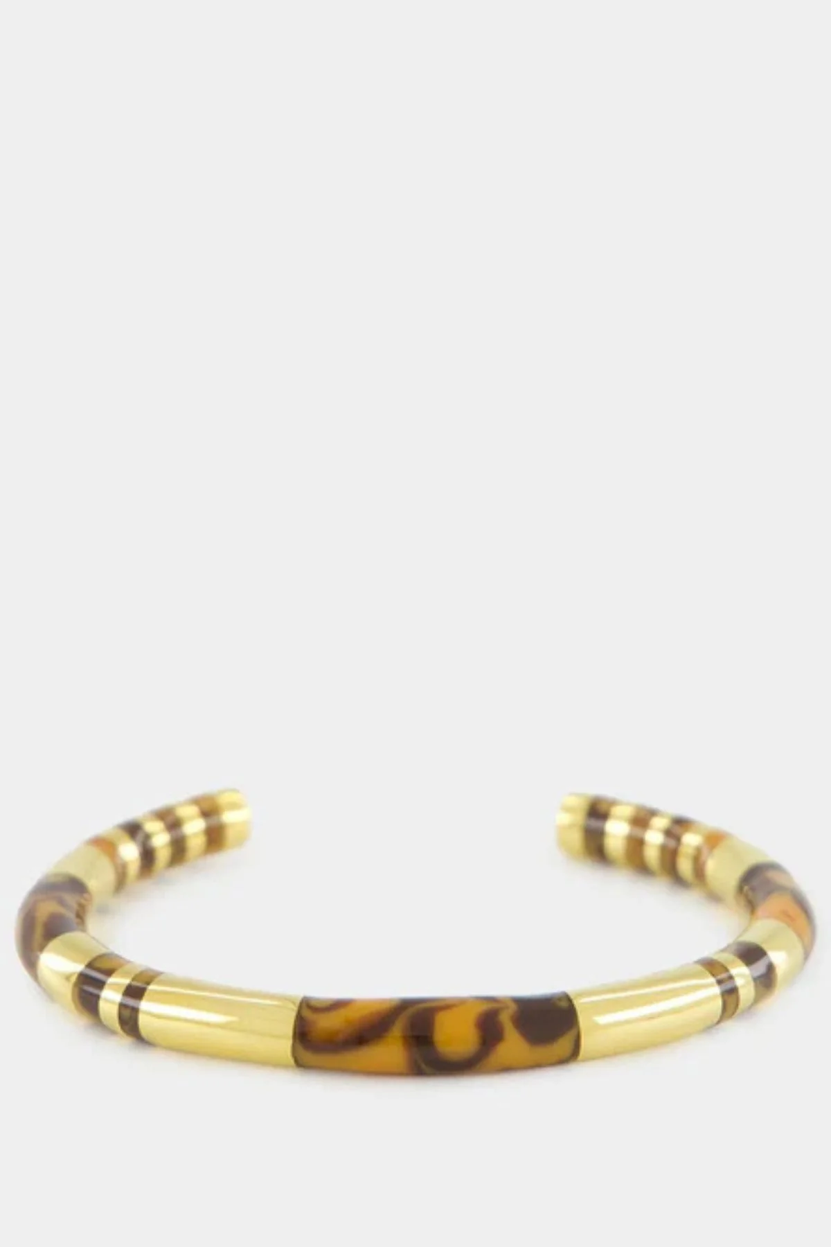 Aurelie Bidermann Positano Bracelet - Tiger Eye - Image 2