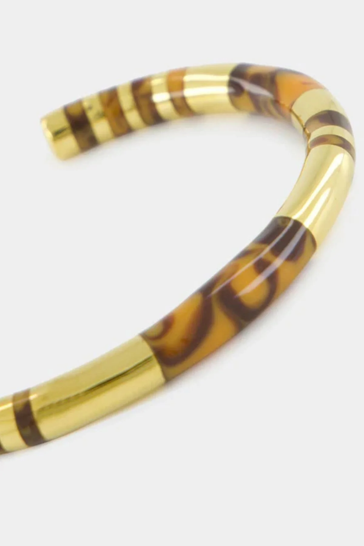 Aurelie Bidermann Positano Bracelet - Tiger Eye - Image 3