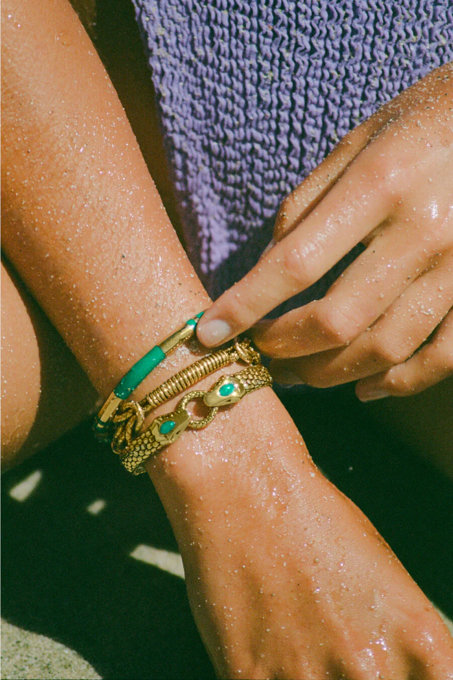 Aurelie Bidermann Tao Serpent Bracelet - Image 3