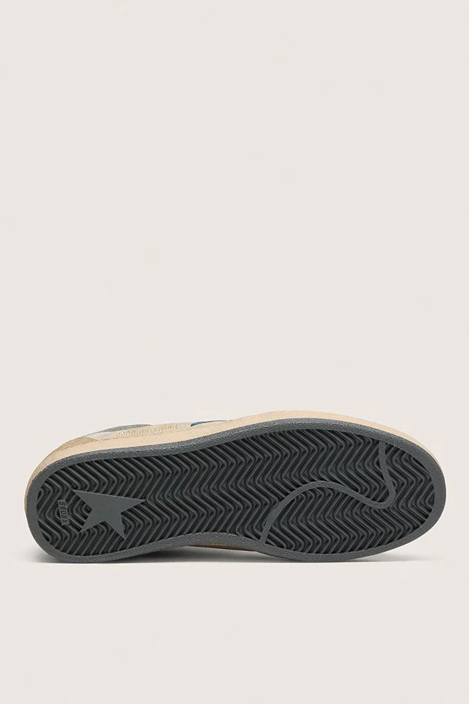 Golden Goose Ball Star Suede - Marble/ Quarry/ Silver - Image 5