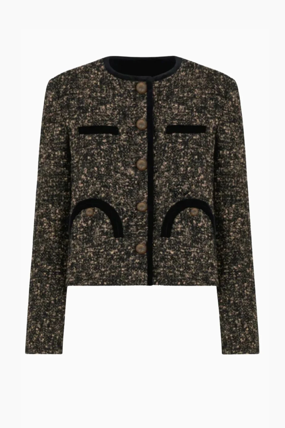 BLAZÉ Milano Katara Shamo Bolero - Brown