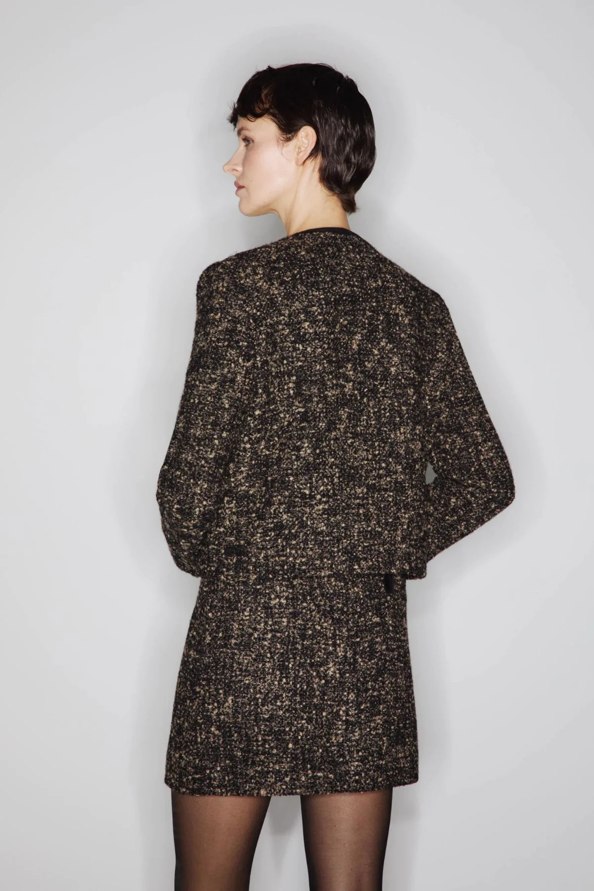 BLAZÉ Milano Katara Shamo Bolero - Brown - Image 4