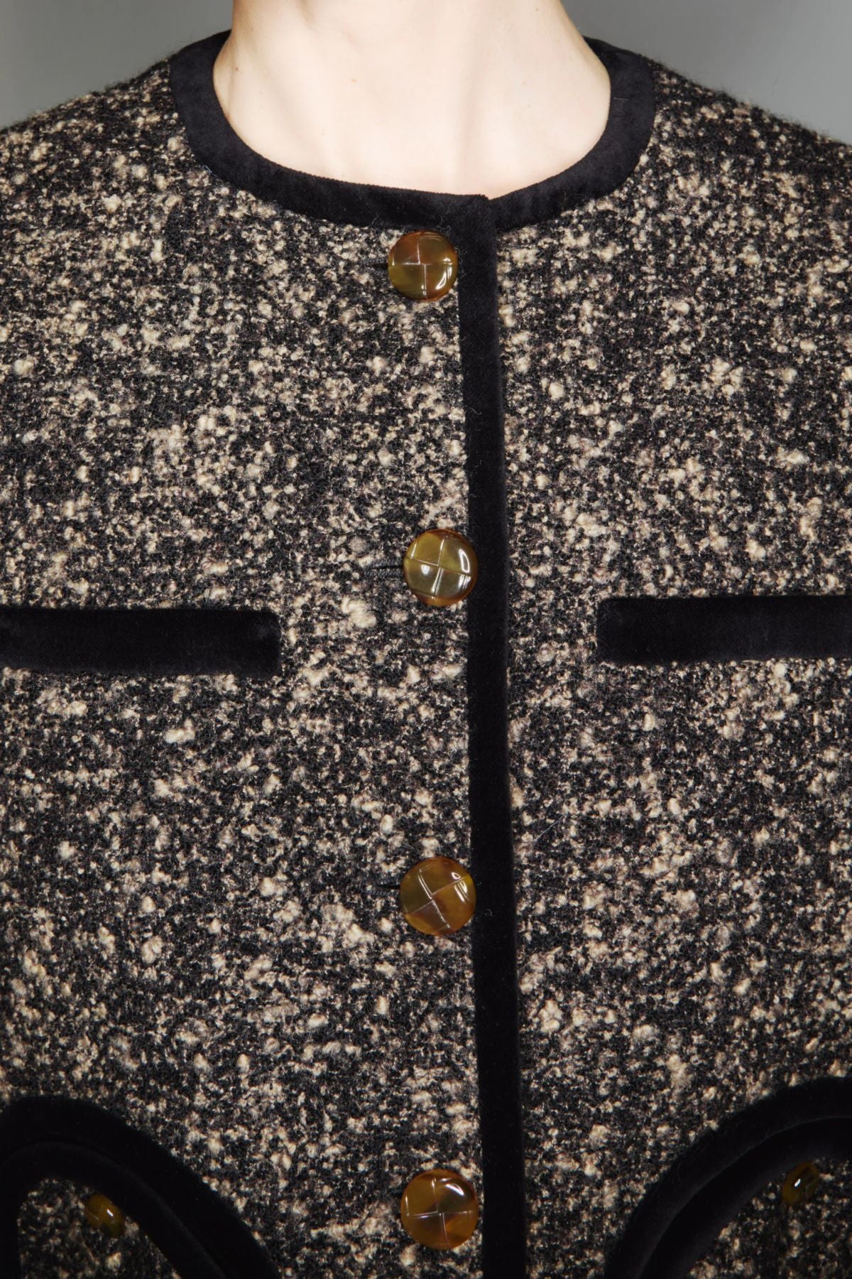 BLAZÉ Milano Katara Shamo Bolero - Brown - Image 5