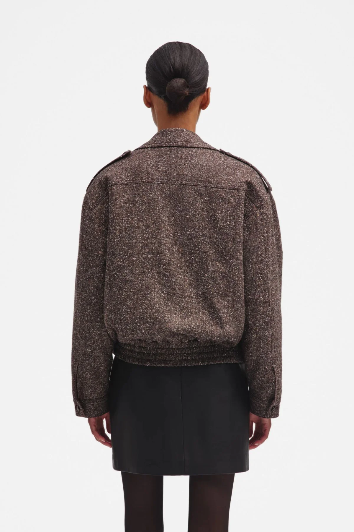 BLAZÉ Milano Charlie Bomber - Brown - Image 3