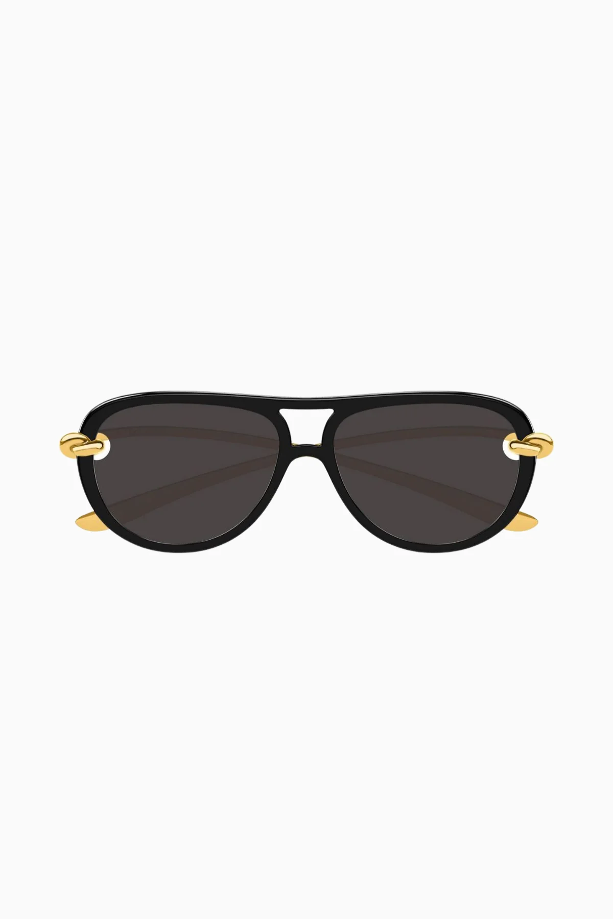 Bottega Veneta Aviator Sunglasses - Black