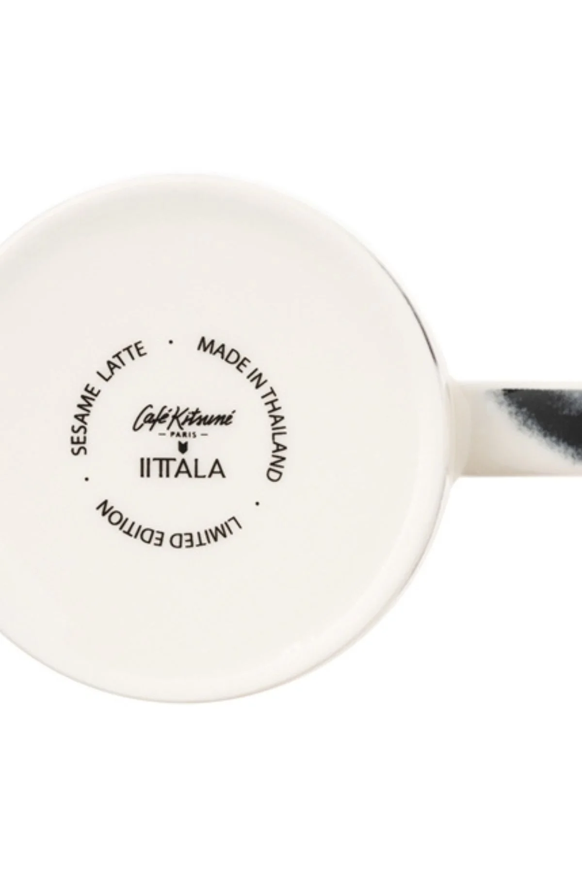 Café Kitsuné Iittala Teema Mug - Latte/ Black Sesame - Image 2