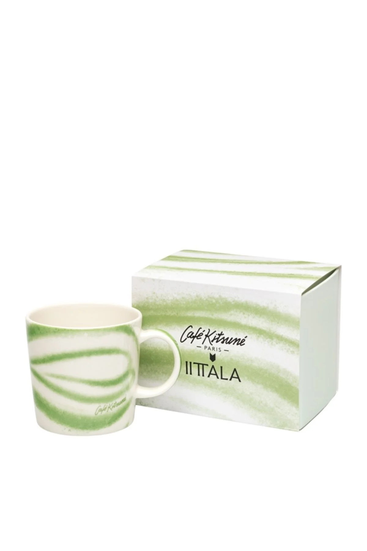 Café Kitsuné Iittala Teema Mug - Latte/ Matcha - Image 3