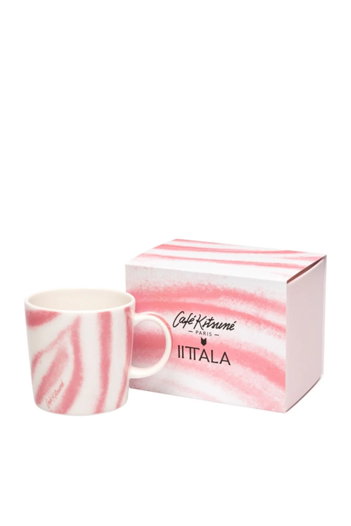Café Kitsuné Iittala Teema Mug - Latte/ Sakura - Image 3