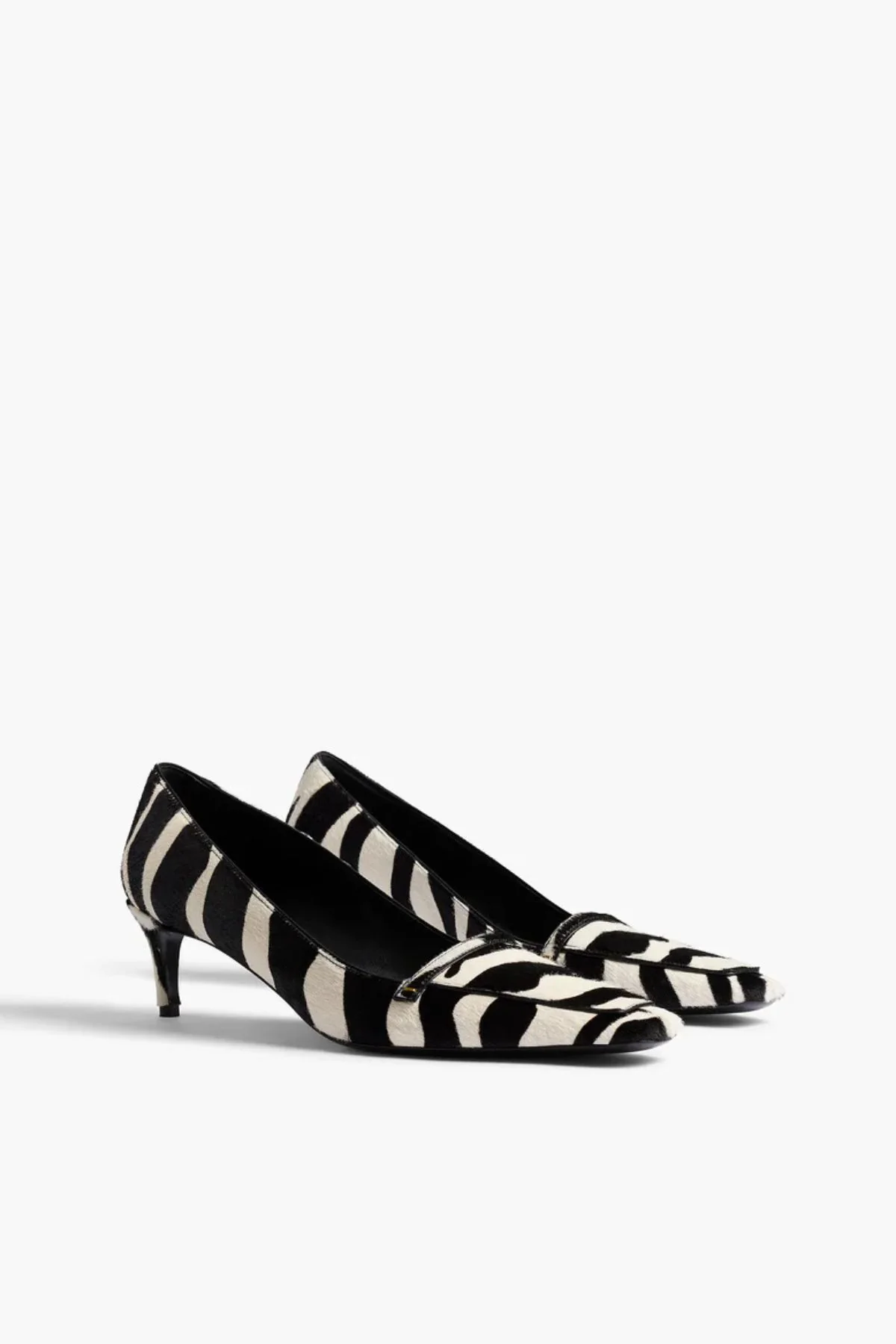 KHAITE Celia Pump 50 - Black/ White - Image 4
