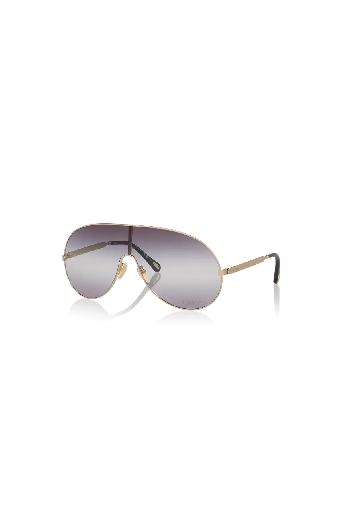 Chloé Aly Aviator Sunglasses - Gold - Image 2