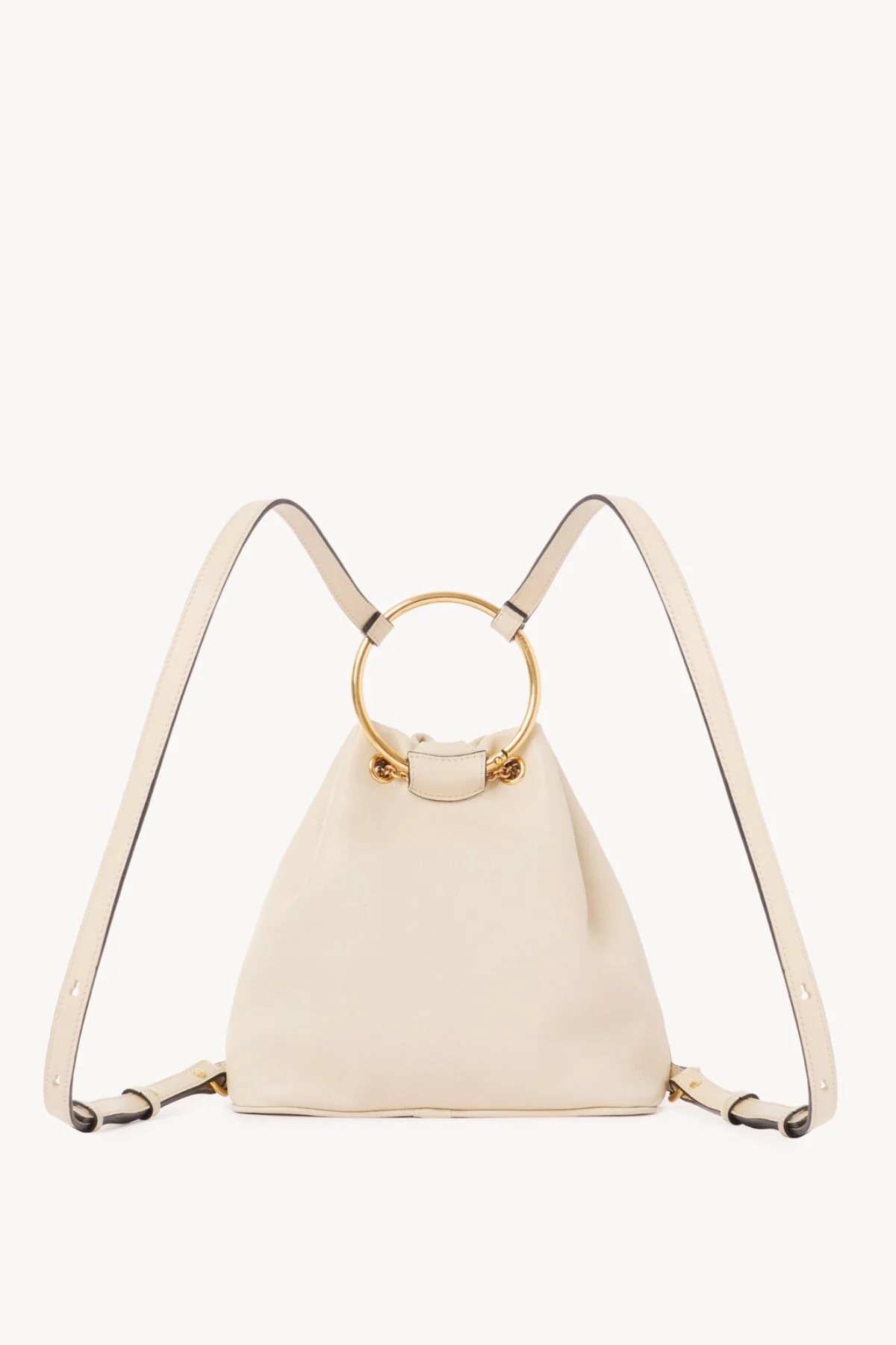 Chloé Bracelet Bag Backpack - Vegetal Beige - Image 4